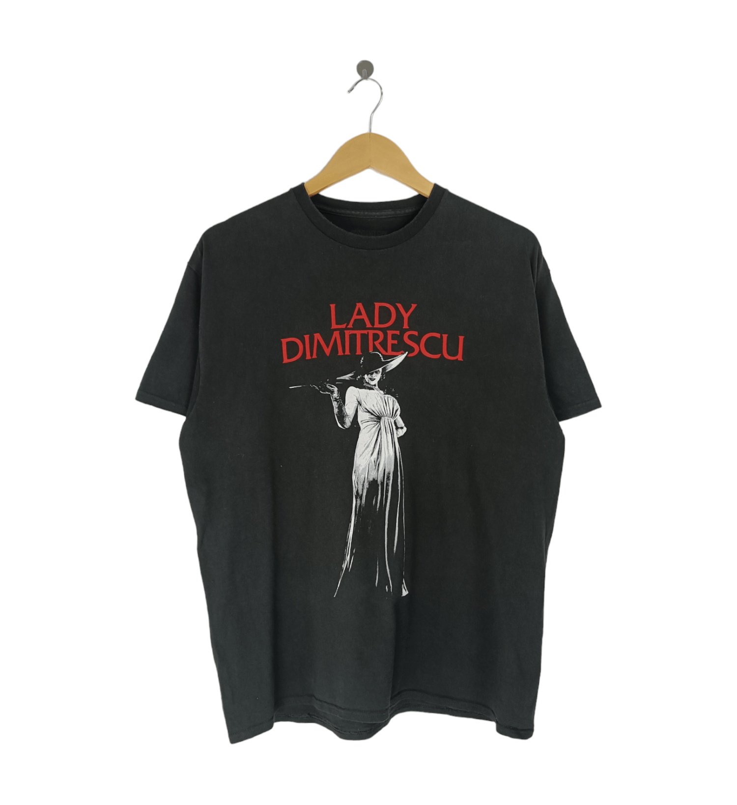 Microsoft RESIDENT EVIL VILLAGE LADY DIMITRESCU VILLAIN VERY RARE TEE Size US L / EU 52-54 / 3 - 1 Thumbnail