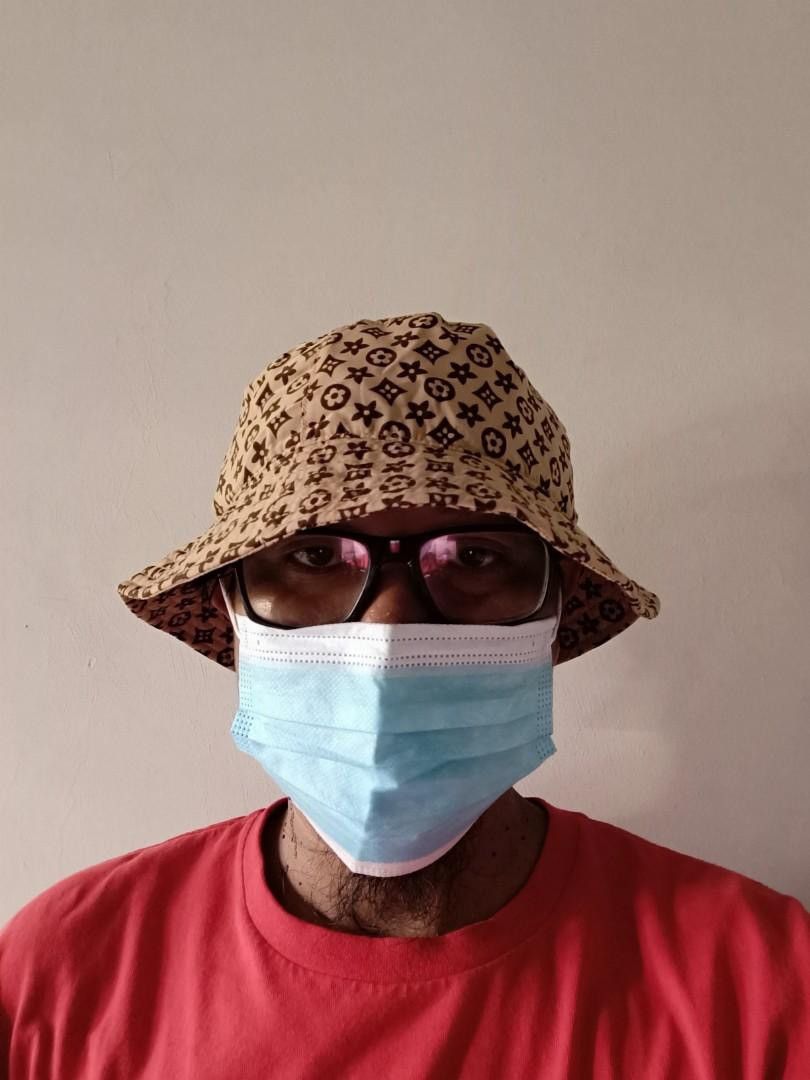 Japanese Brand Yamamoto bucket hat (LV monogram inspired) Size ONE SIZE - 3 Thumbnail