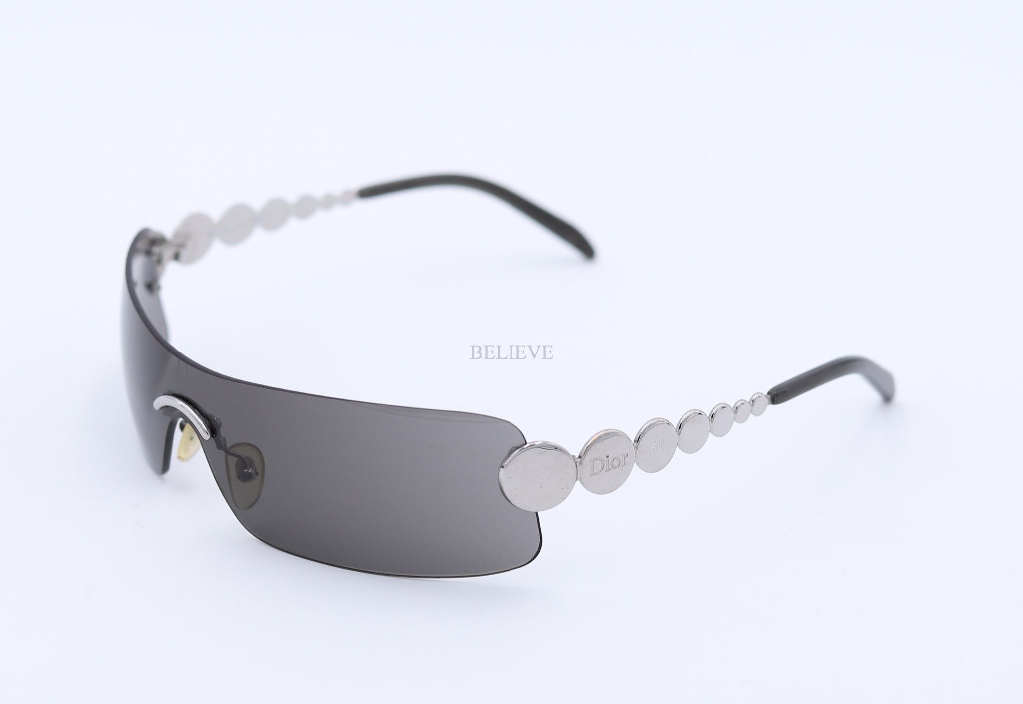 image of Dior Sunglasses Ruthenium/n 6Lby0 469 in Black, Women's