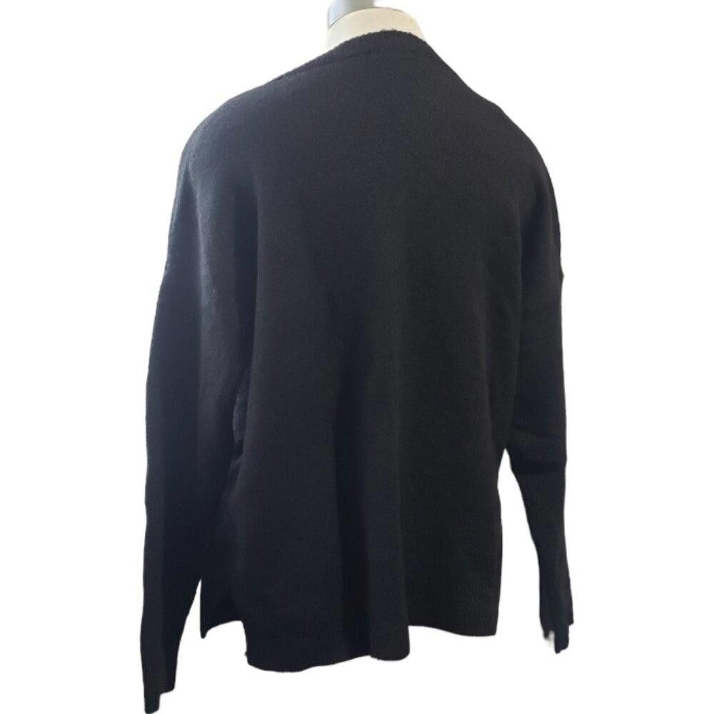 Designer CT1773 Staccato Black Christmas Tree Sweater S Size S / US 4 / IT 40 - 3 Thumbnail