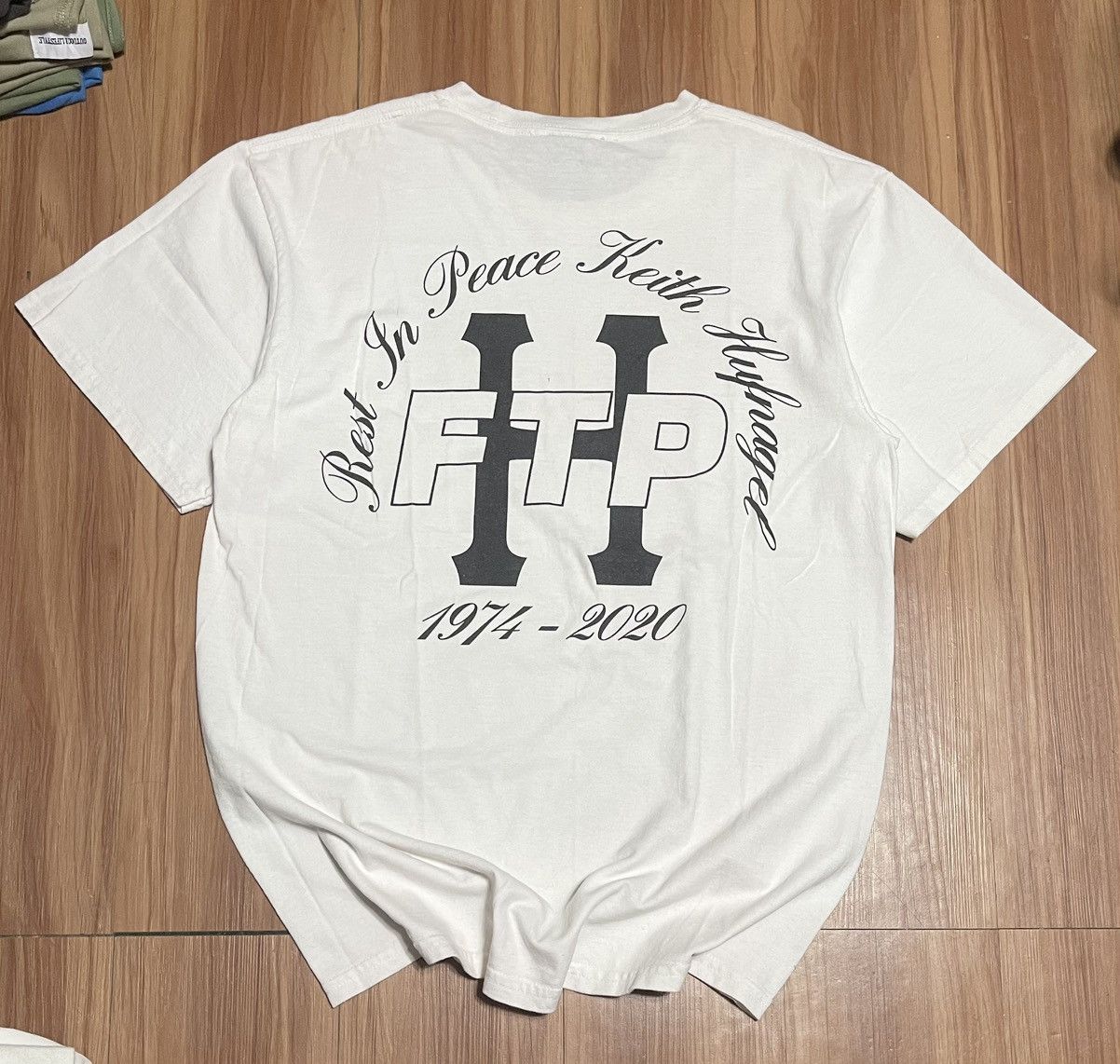Huf × Vintage HUF x FTP "We Love You Keith" Tee Size US M / EU 48-50 / 2 - 1 Thumbnail