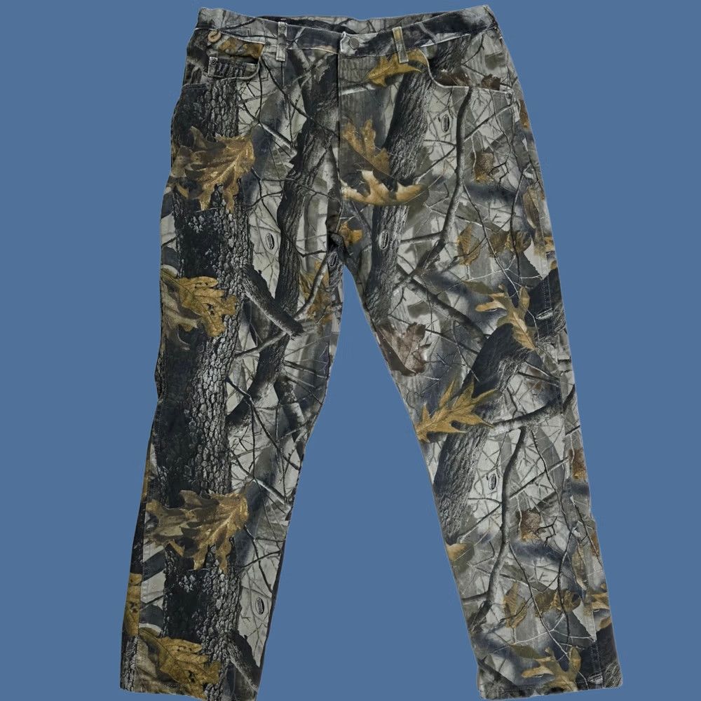 Wrangler Wrangler Pants Mens 36 Green Rugged Wear Real Tree Camo Men Outdoor Hunting Size Size US 36 / EU 52 - 1 Thumbnail