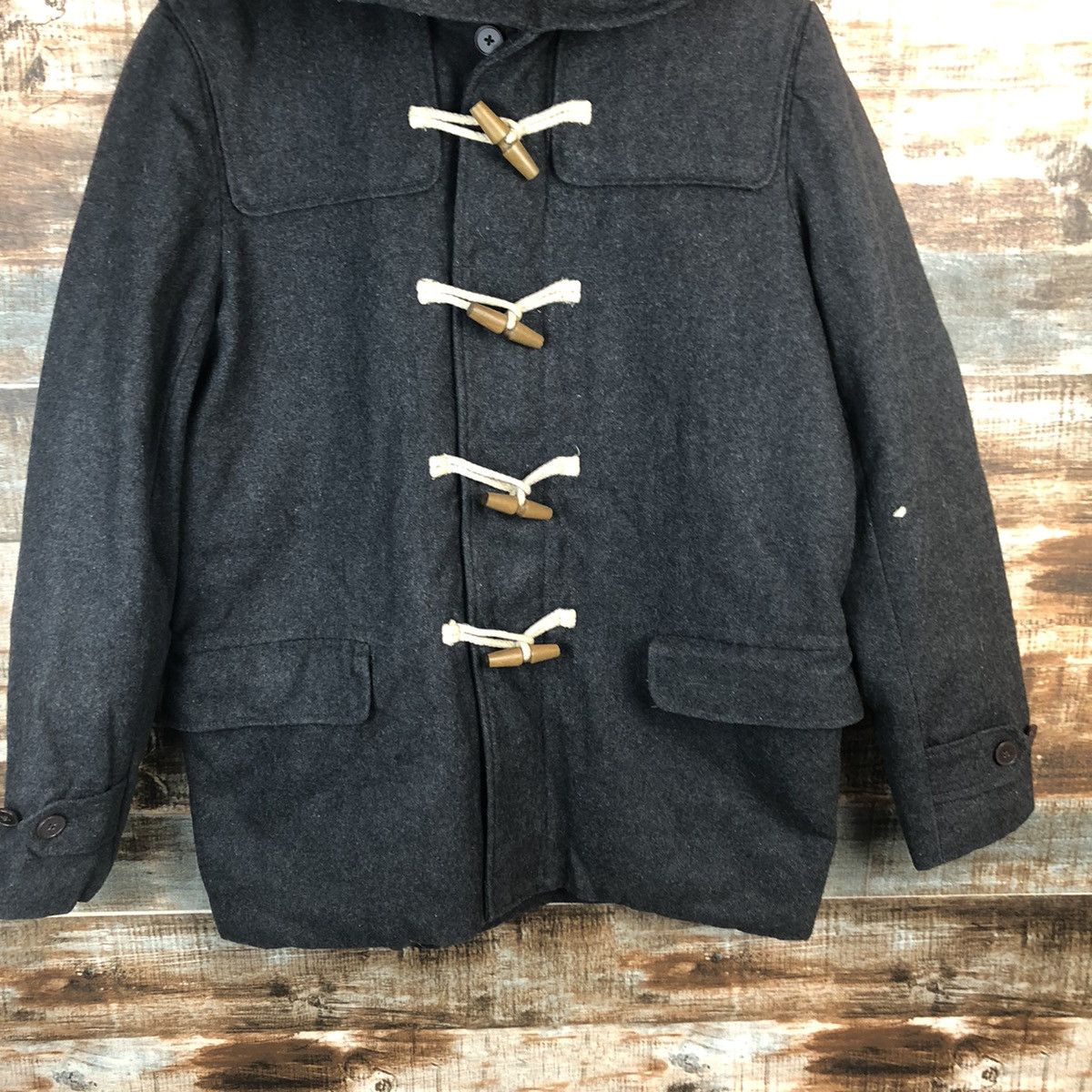 Gap Gap Grey Heavy Coat Hoodie #A1452 Size US L / EU 52-54 / 3 - 6 Thumbnail