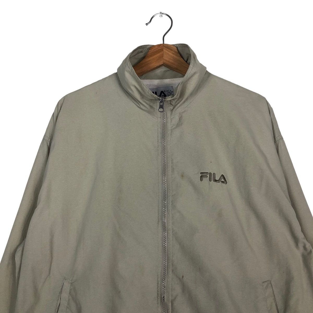 Japanese Brand 🔥Vintage Bomber Jacket Fila Big Logo Streetwear Size US S / EU 44-46 / 1 - 2 Thumbnail