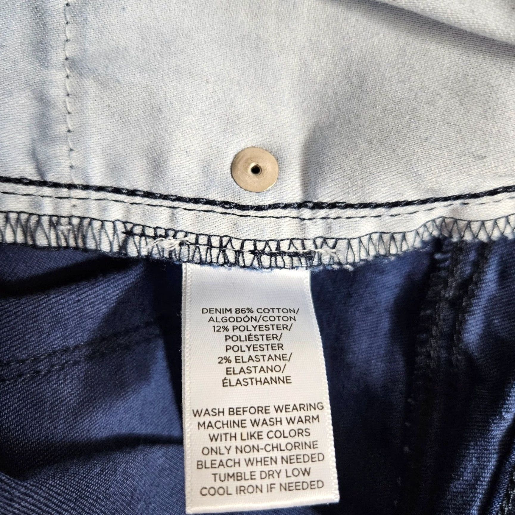 Loft Ann Taylor LOFT Womens Legging Jeans Sz 28 Dark Wash Blue High Rise Size 28" / US 6 / IT 42 - 7 Thumbnail