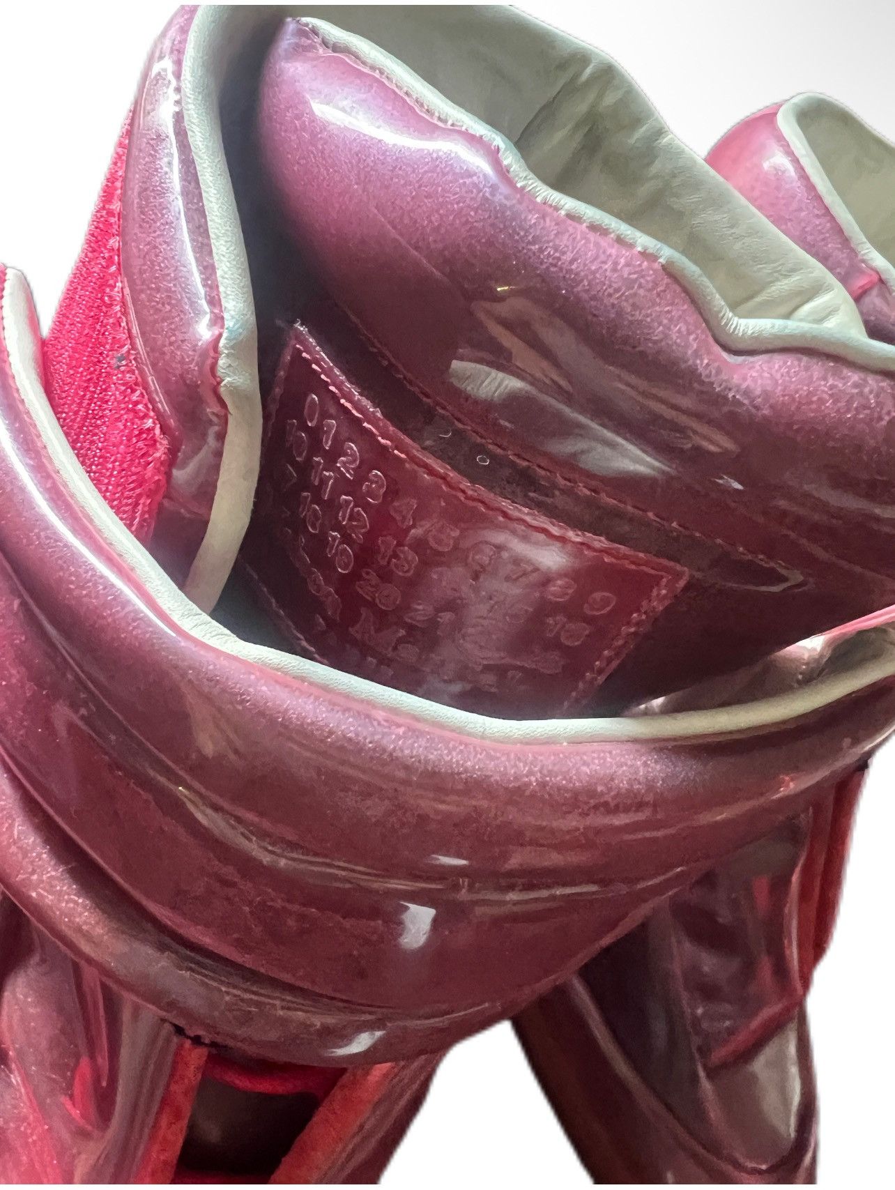Maison Margiela Maison Margiela Future Red PVC Size US 13 / EU 46 - 4 Thumbnail