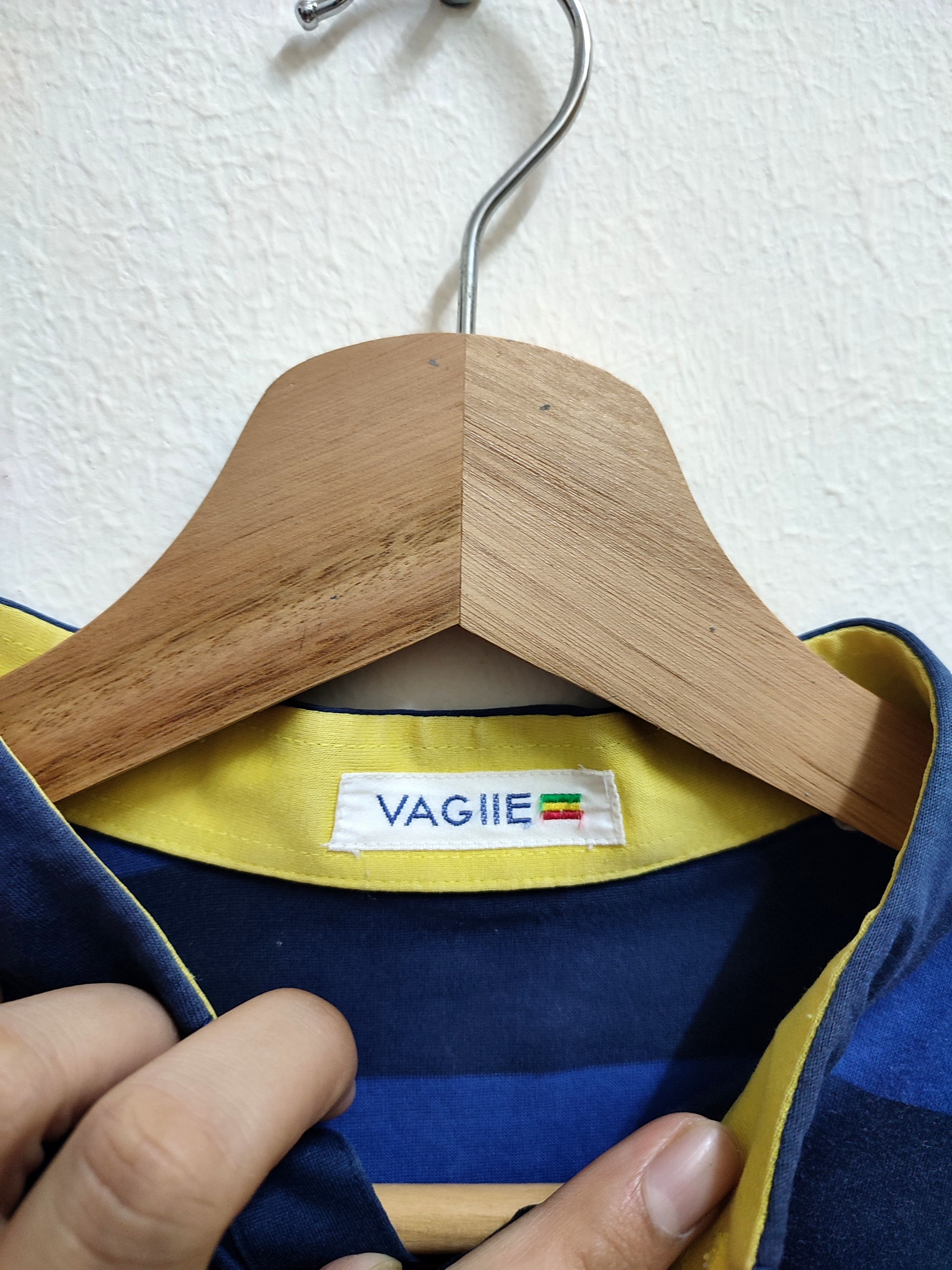 Other 💥Rare 💥 Vagiie Stripe Single Stitch Polo Shirt Size US M / EU 48-50 / 2 - 10 Thumbnail