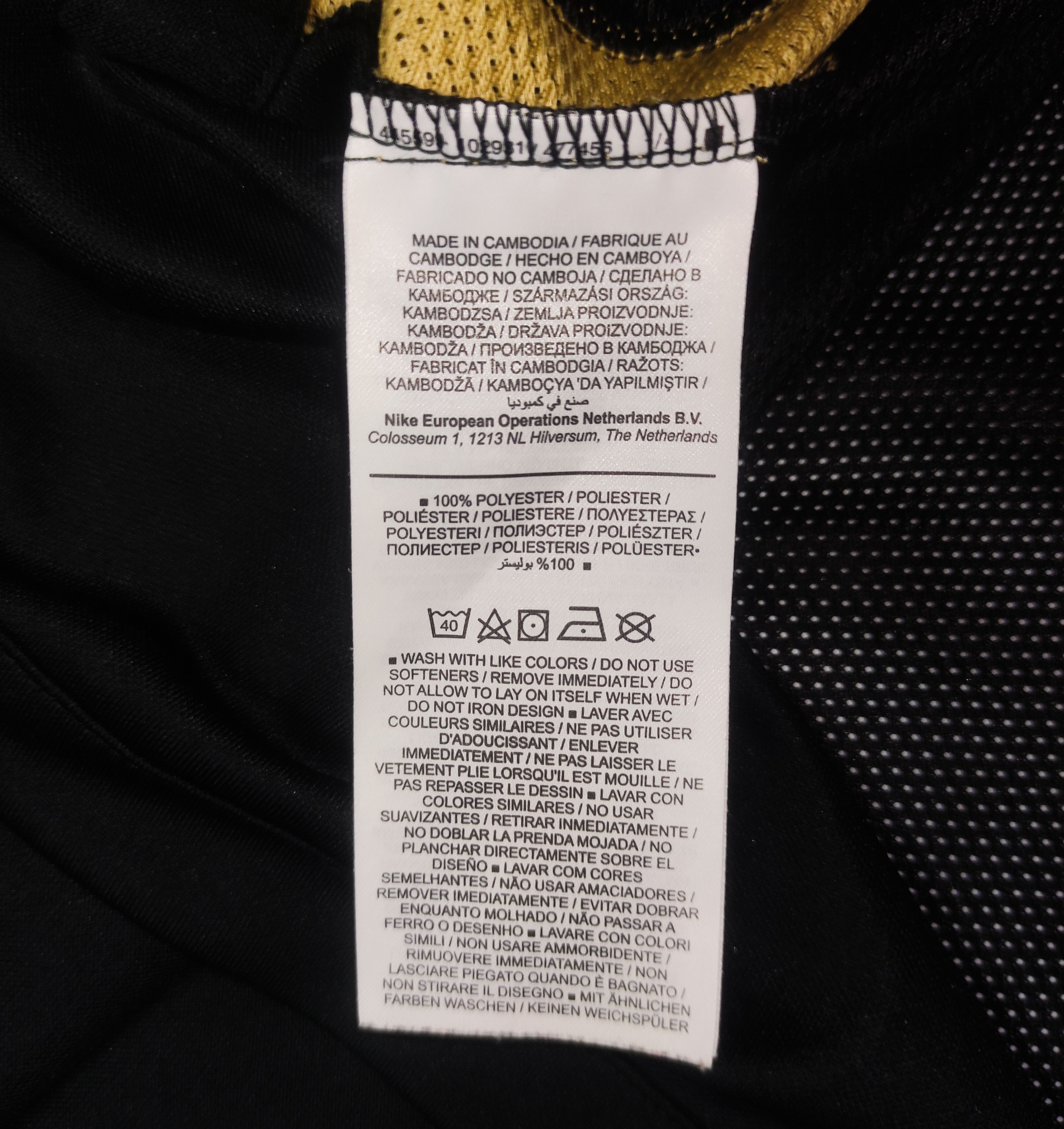 Nike KGHM Zagłębie Lubin 2021 2022 Nike Home Shirt Size US XXL / EU 58 / 5 - 5 Thumbnail