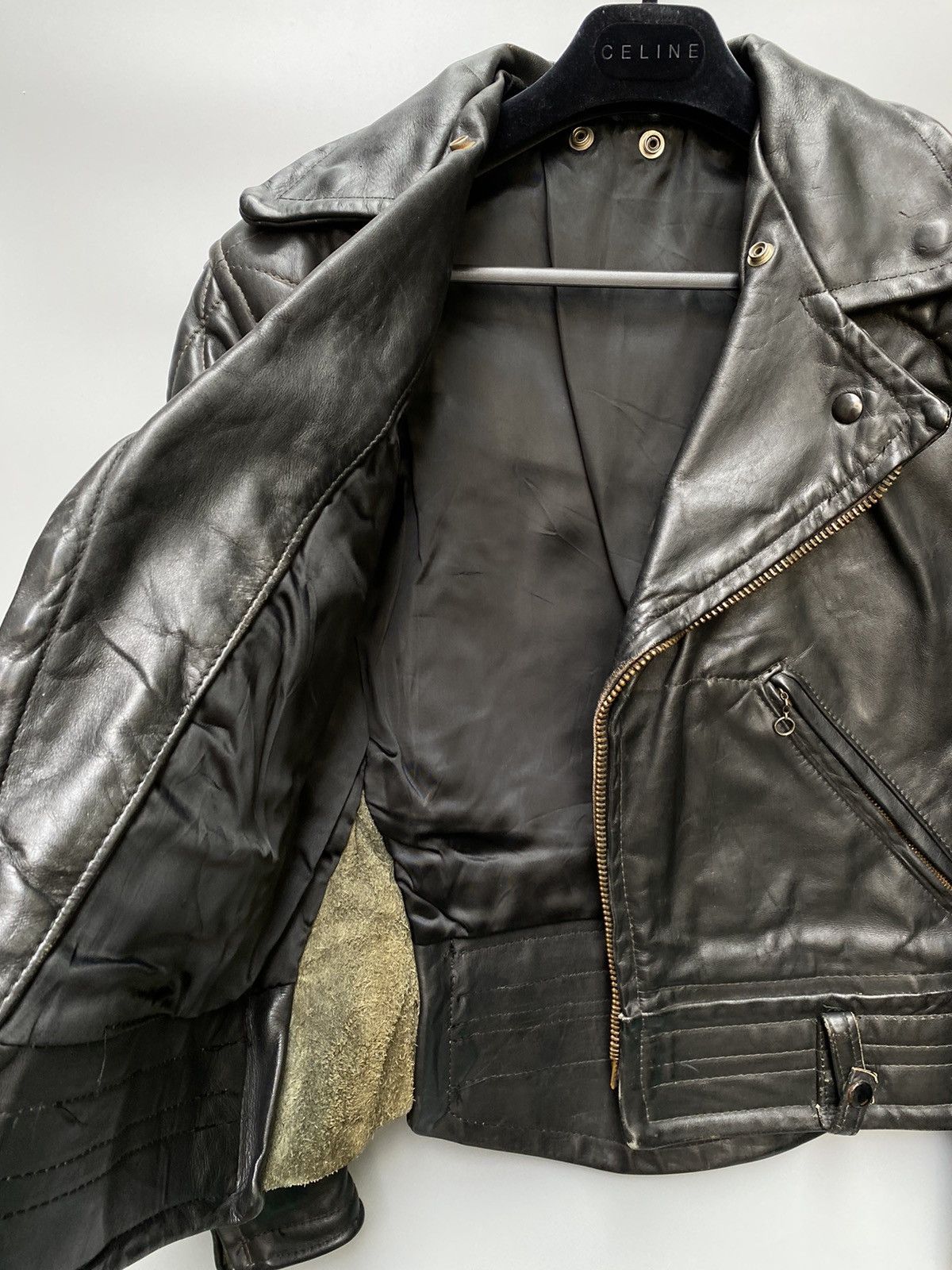 Vintage 1950s Leather Forever Double Rider Leather Jacket Size US XS / EU 42 / 0 - 13 Thumbnail