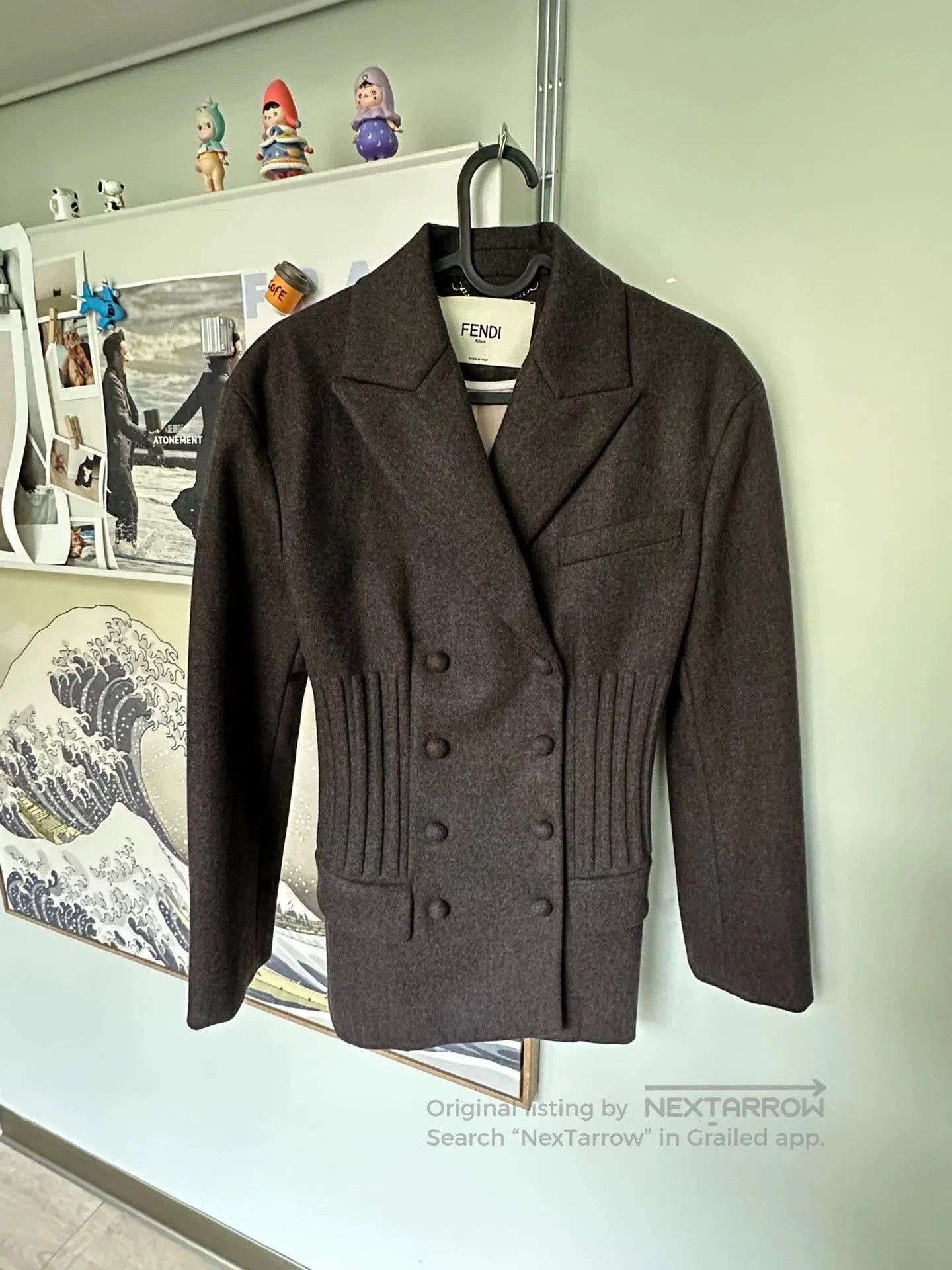 Fendi fendi women's wool coat size 36. Size US XS / EU 42 / 0 - 2 Thumbnail