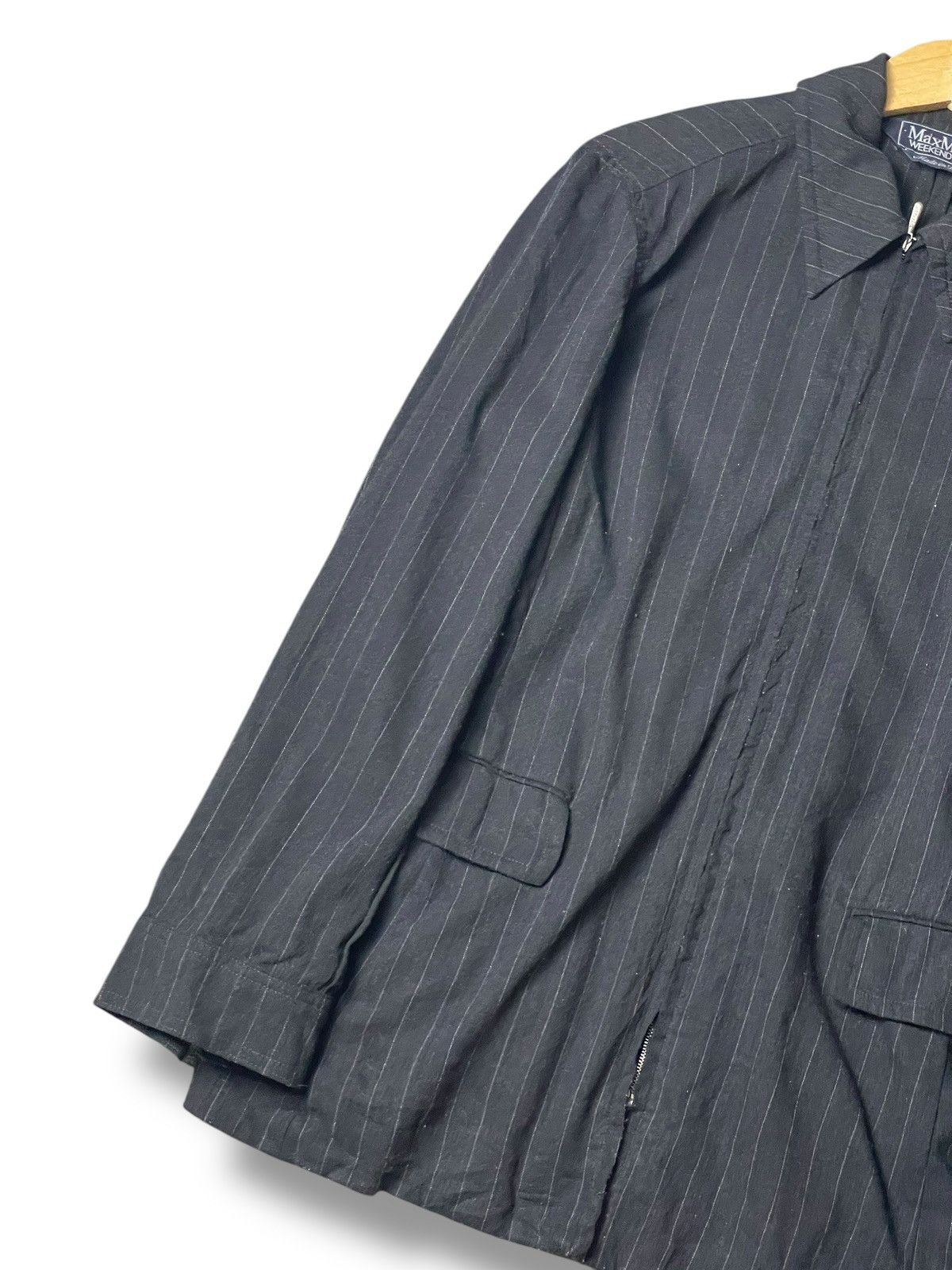 Vintage MaxMara Weekend Line Striped Zipper Jacket (105) Size US XXS / EU 40 - 4 Thumbnail