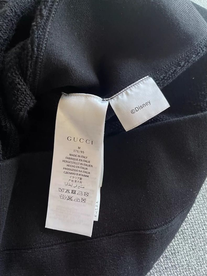 Gucci Gucci Ni Donald Duck's limited black sweatshirt 2503-Nextar Size US M / EU 48-50 / 2 - 5 Thumbnail