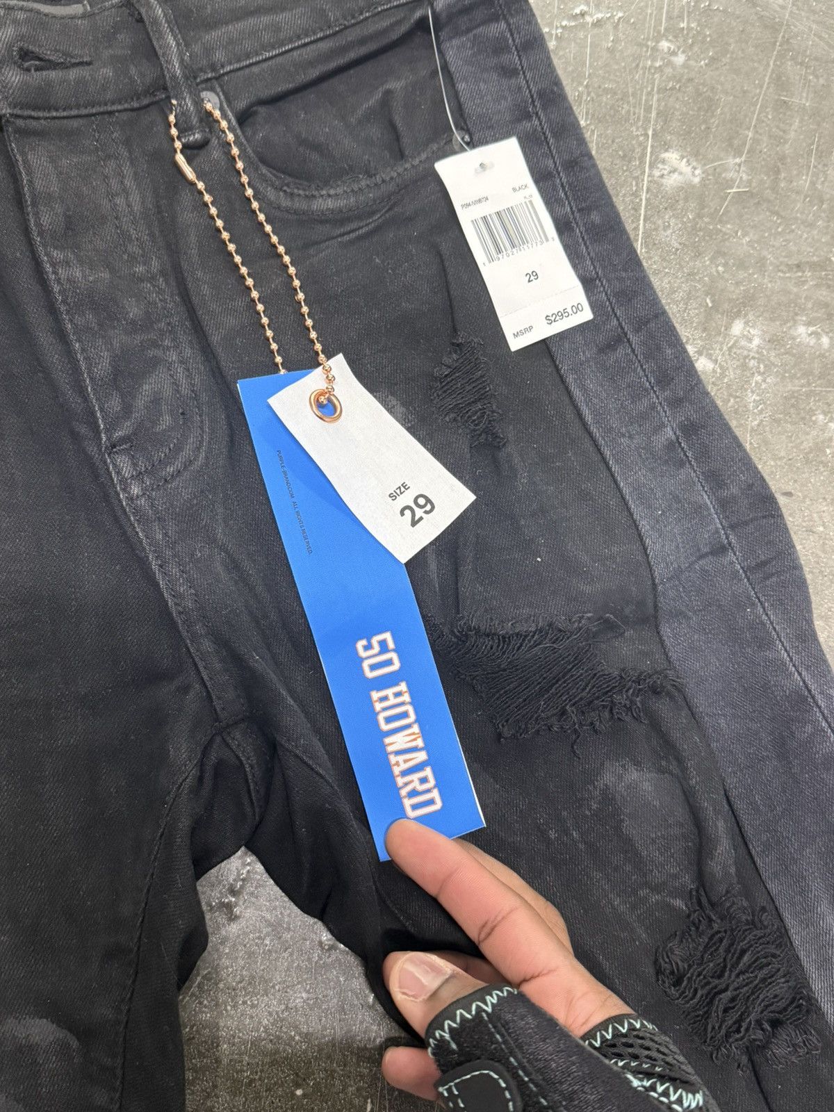 Purple Brand Purple Upside Down Flare Jeans | Blue Label Size US 29 - 3 Thumbnail