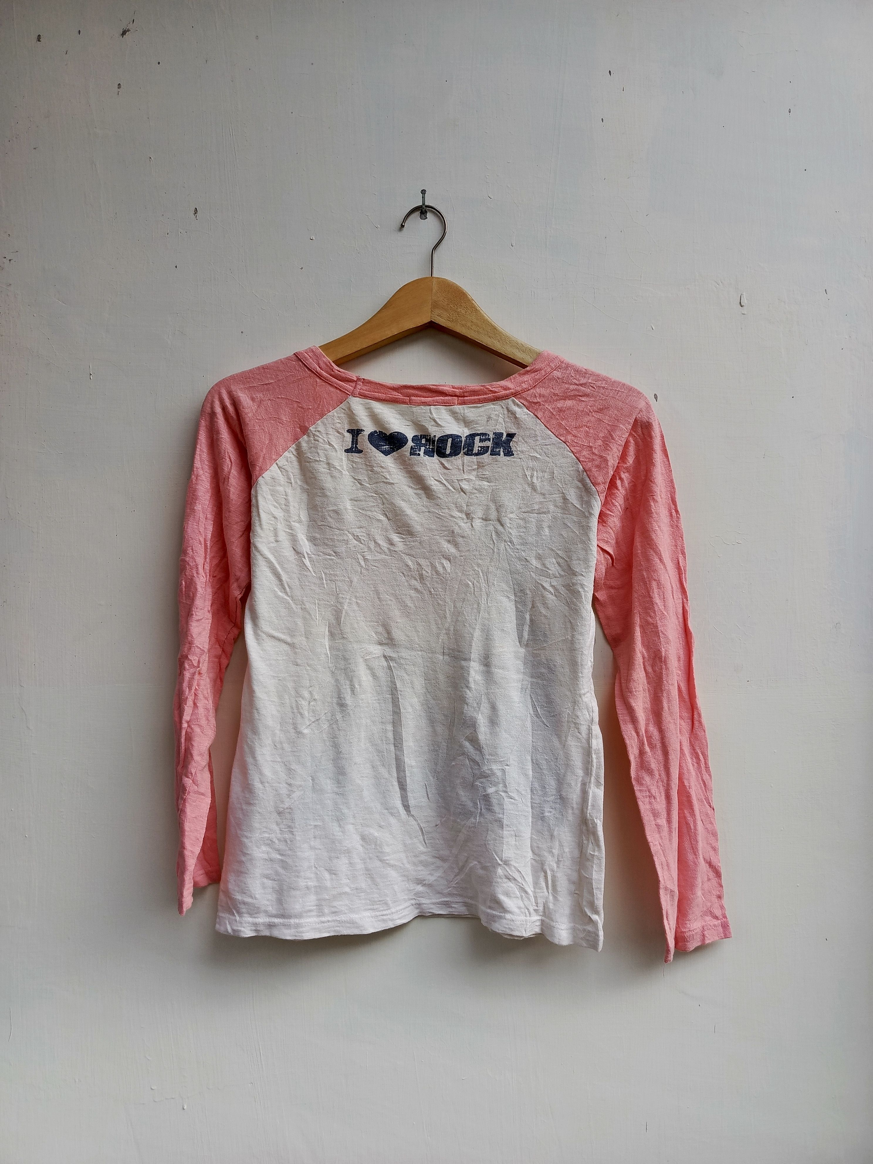 Japanese Brand Colza i love real rock long sleeve tshirt Size M / US 6-8 / IT 42-44 - 8 Thumbnail