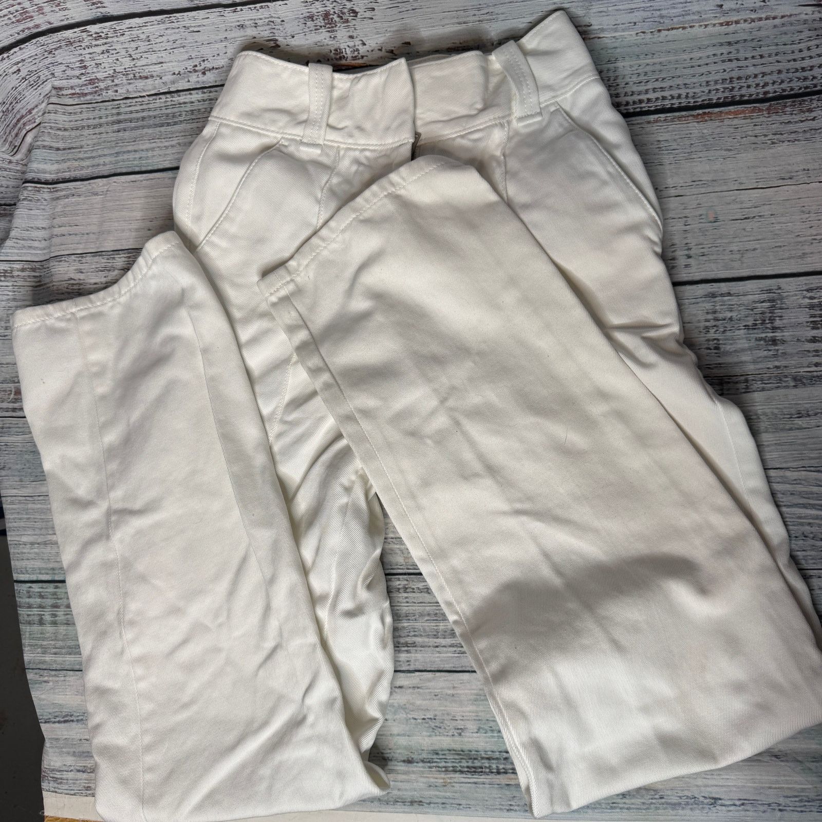 Burberry Burberry Skerton Front Pleat Cotton High Waist Pants Flaw 2 Size 26" / US 2 / IT 38 - 4 Thumbnail