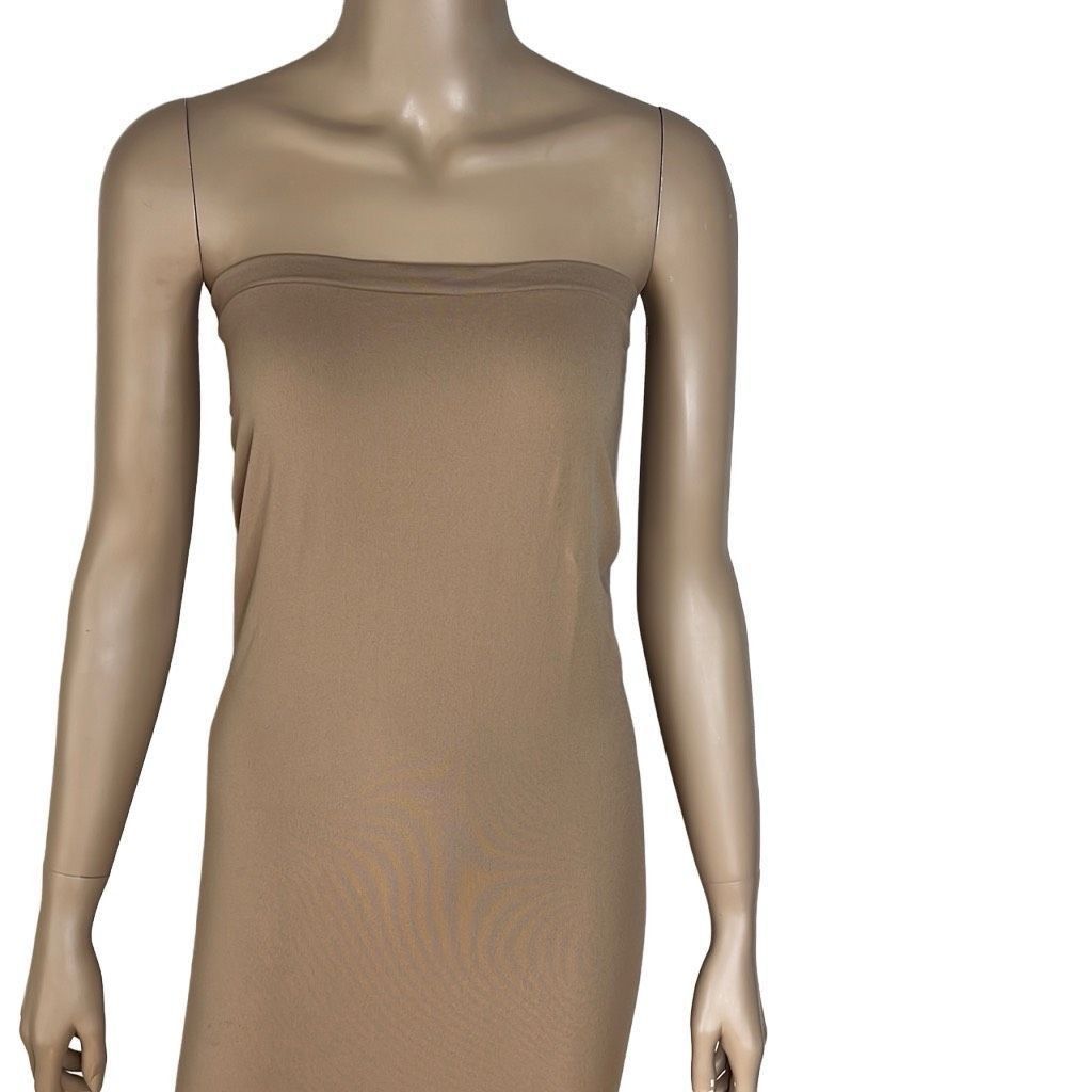 Wolford NWT Wolford Fatal Dress Latte L Neutral Nude Size L / US 10 / IT 46 - 10 Thumbnail