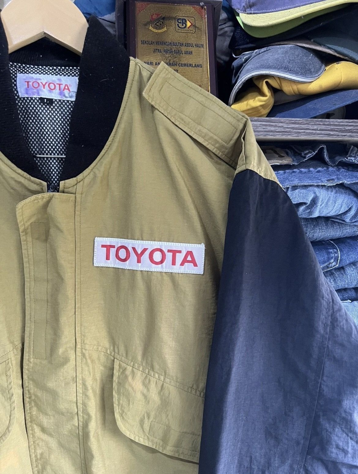 Other 🔥Vintage Toyota Zipper Jacket Size US L / EU 52-54 / 3 - 8 Thumbnail