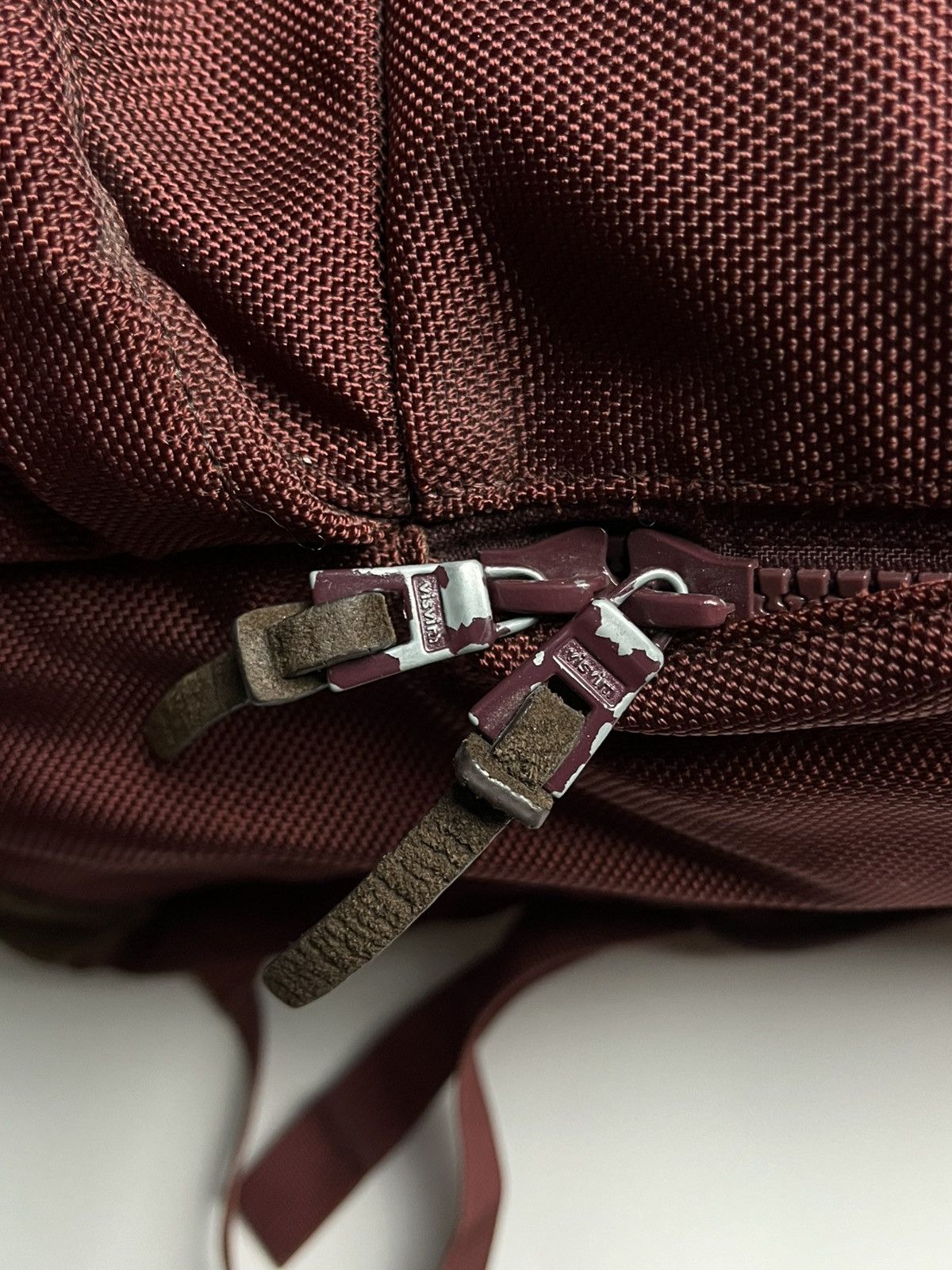 Visvim Visvim SS15 Ballistic Cordura 20L Backpack Burgundy w/ Suede Size ONE SIZE - 11 Thumbnail