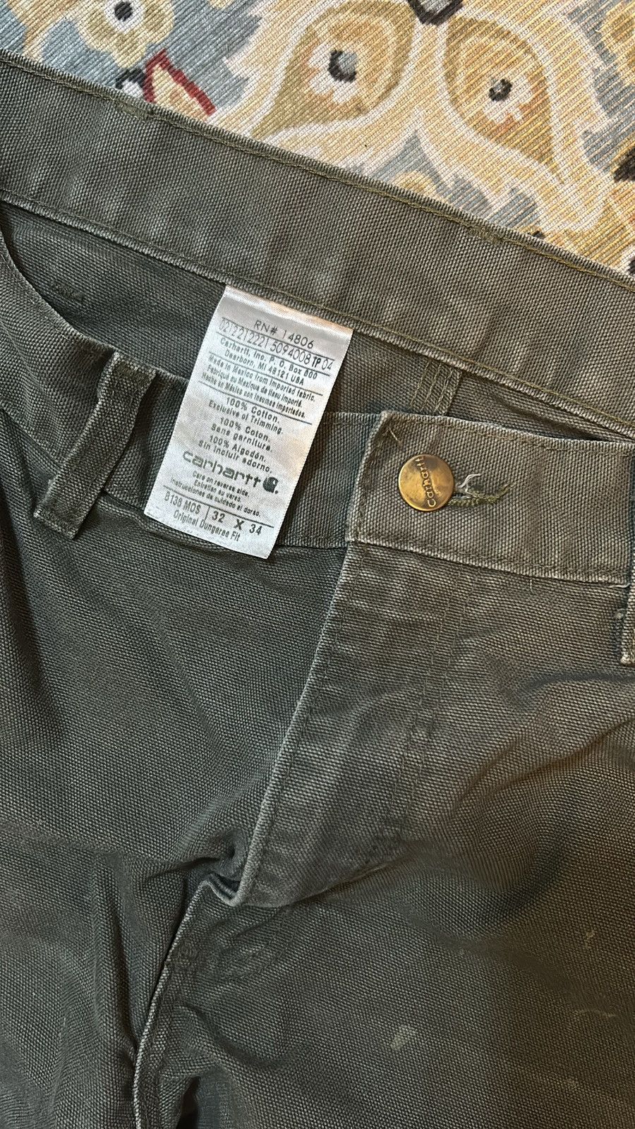 Carhartt × Vintage Carhartt Doubleknee Size US 32 / EU 48 - 3 Thumbnail