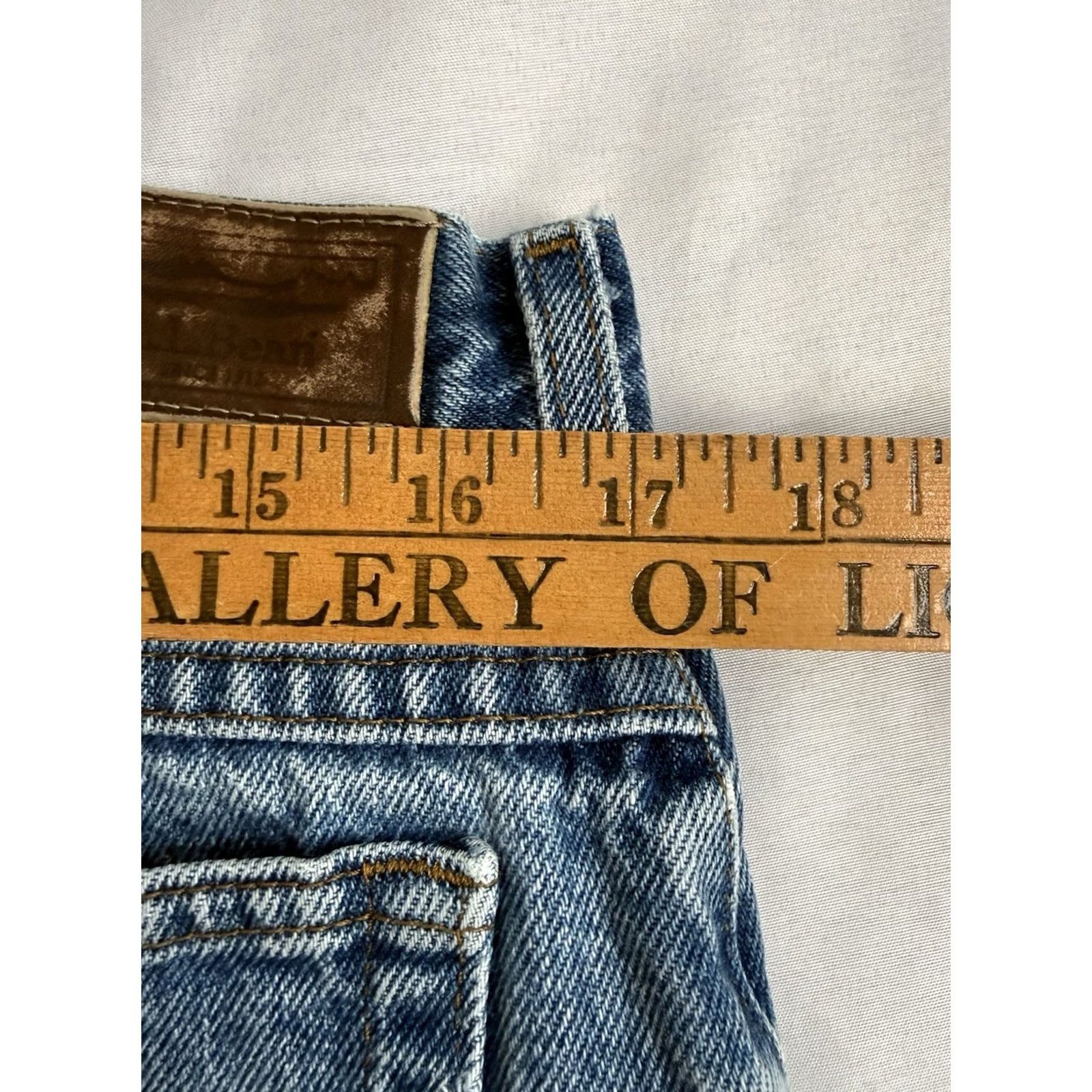 Vintage VINTAGE LL Bean Jeans Mens 36 x 30 Denim 5-Pocket Classic Straight Blue 80s 90s USA Jeans Mens Size US 36 / EU 52 - 6 Thumbnail