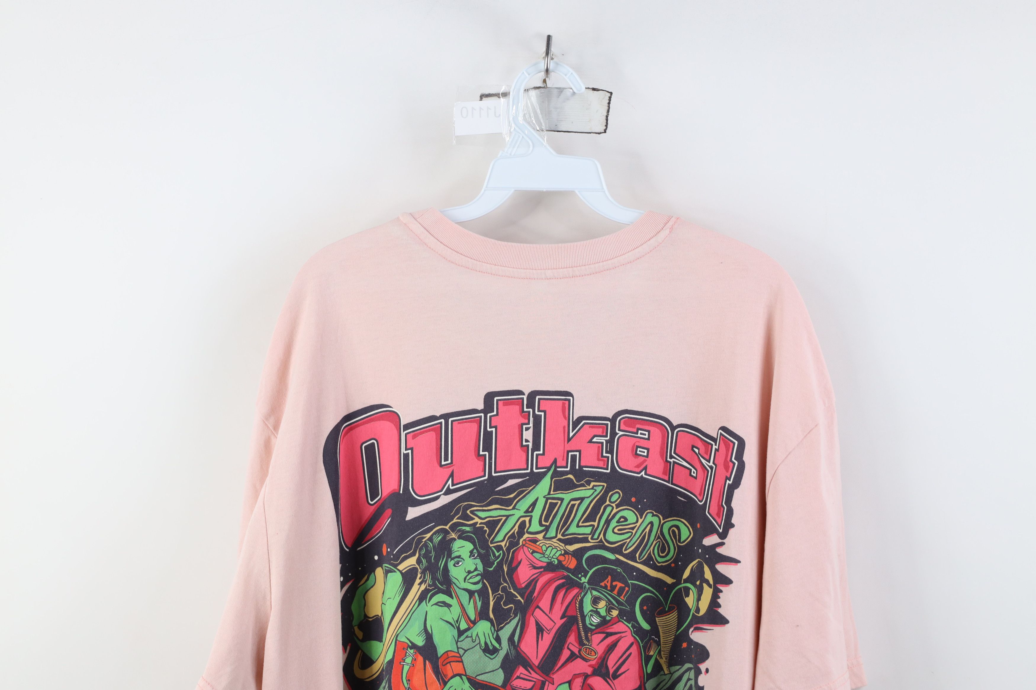 Vintage Y2K Streetwear Atliens Outkast Band Short Sleeve T-Shirt Size 3XL / US 20-22 - 14 Thumbnail