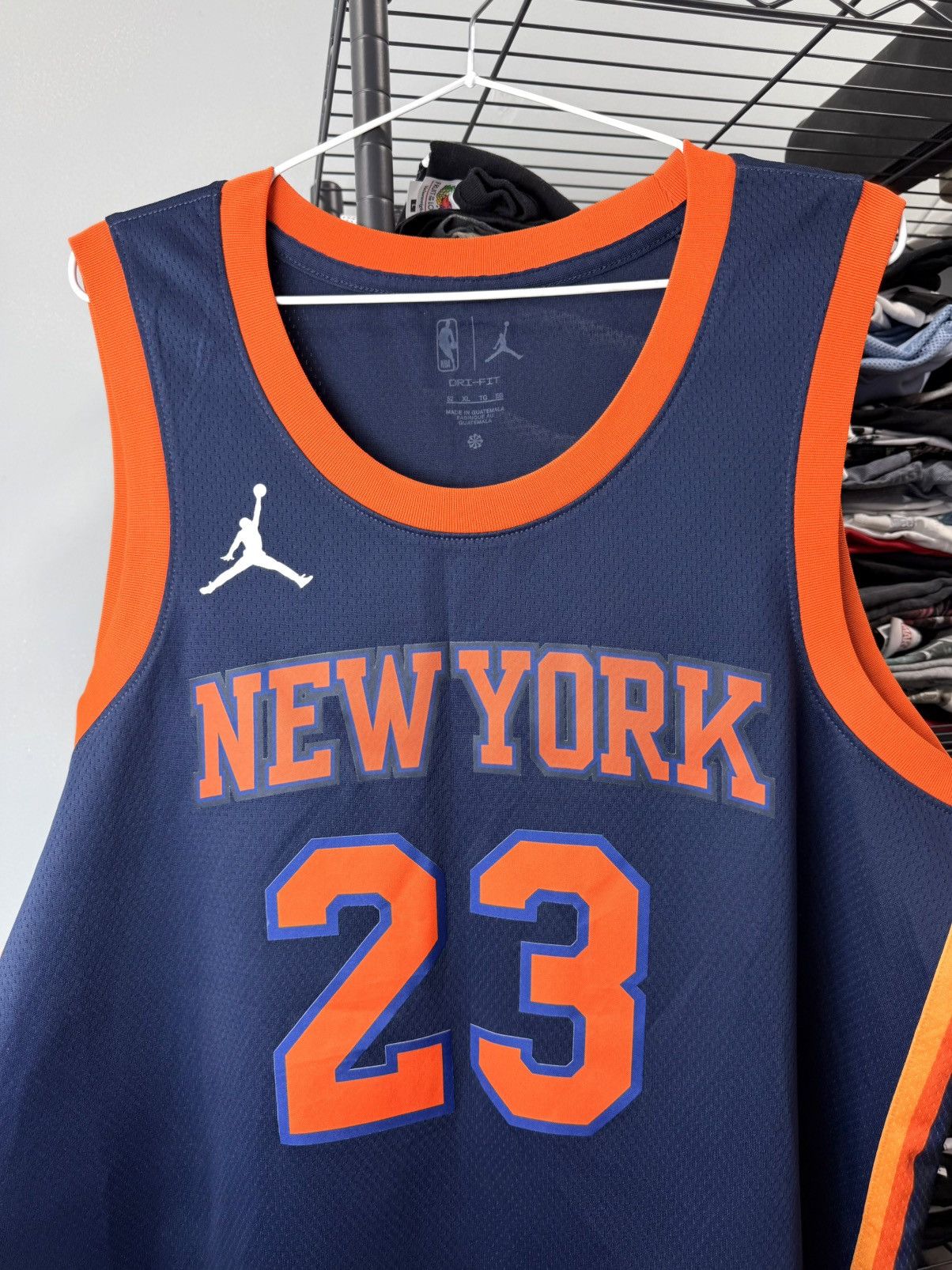 Jordan Brand Jordan New York Sleeveless Basketball Jersey T Shirt Size US XL / EU 56 / 4 - 3 Thumbnail