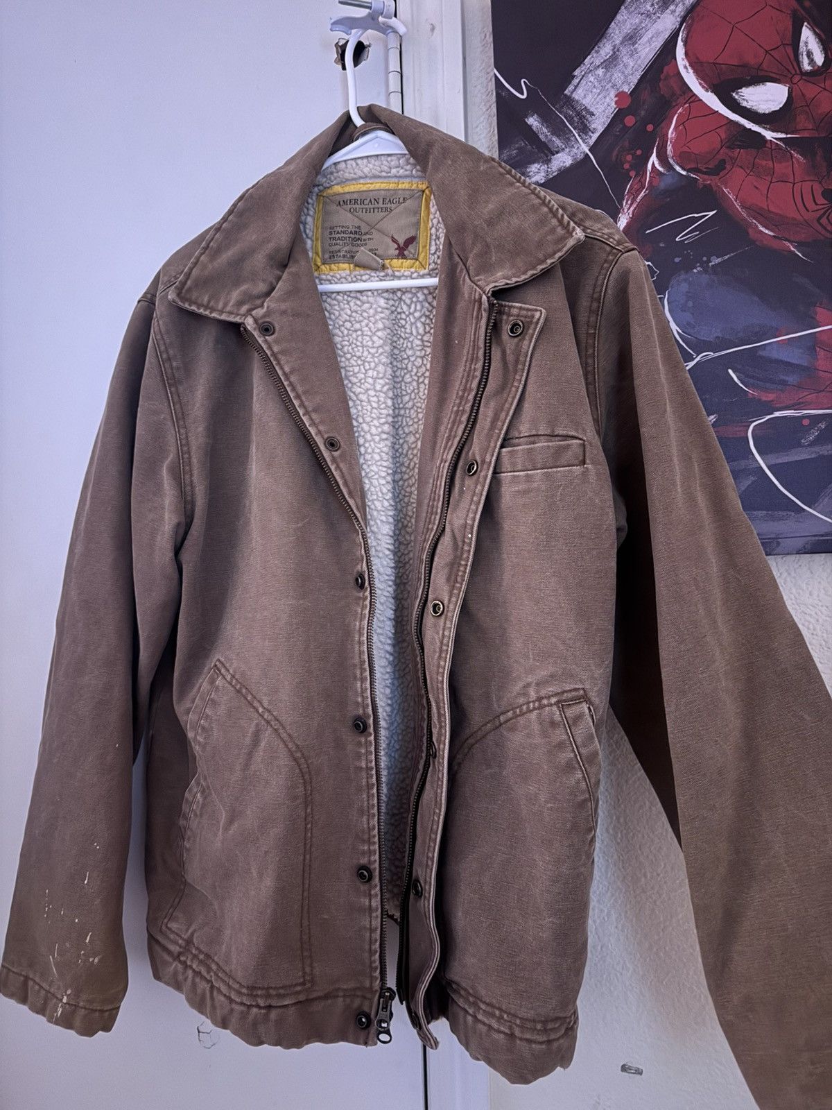 American Eagle Outfitters American Eagle brown jacket Size US L / EU 52-54 / 3 - 1 Thumbnail