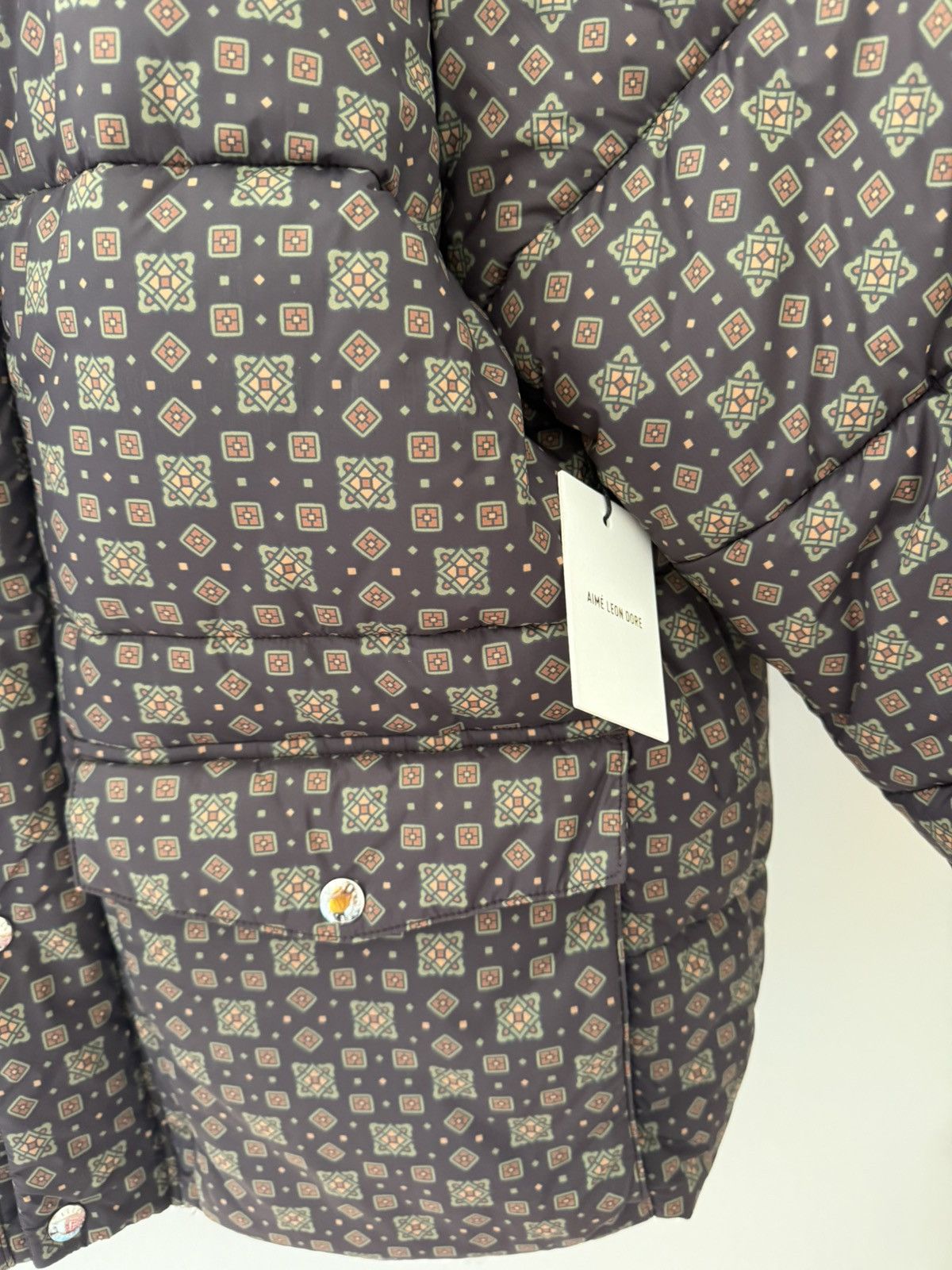 Aime Leon Dore Aime Leon Dore Foulard Puffer Jacket hooded size medium Size US M / EU 48-50 / 2 - 3 Thumbnail