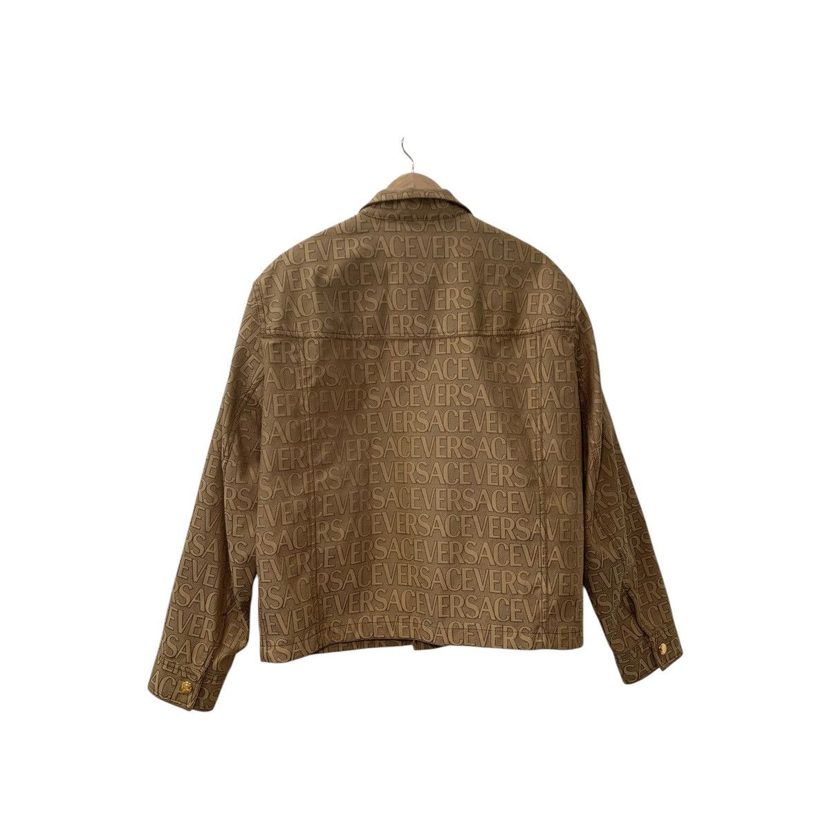 Versace VERSACE Versace Jacquard Allover Over Beige Size US L / EU 52-54 / 3 - 3 Thumbnail