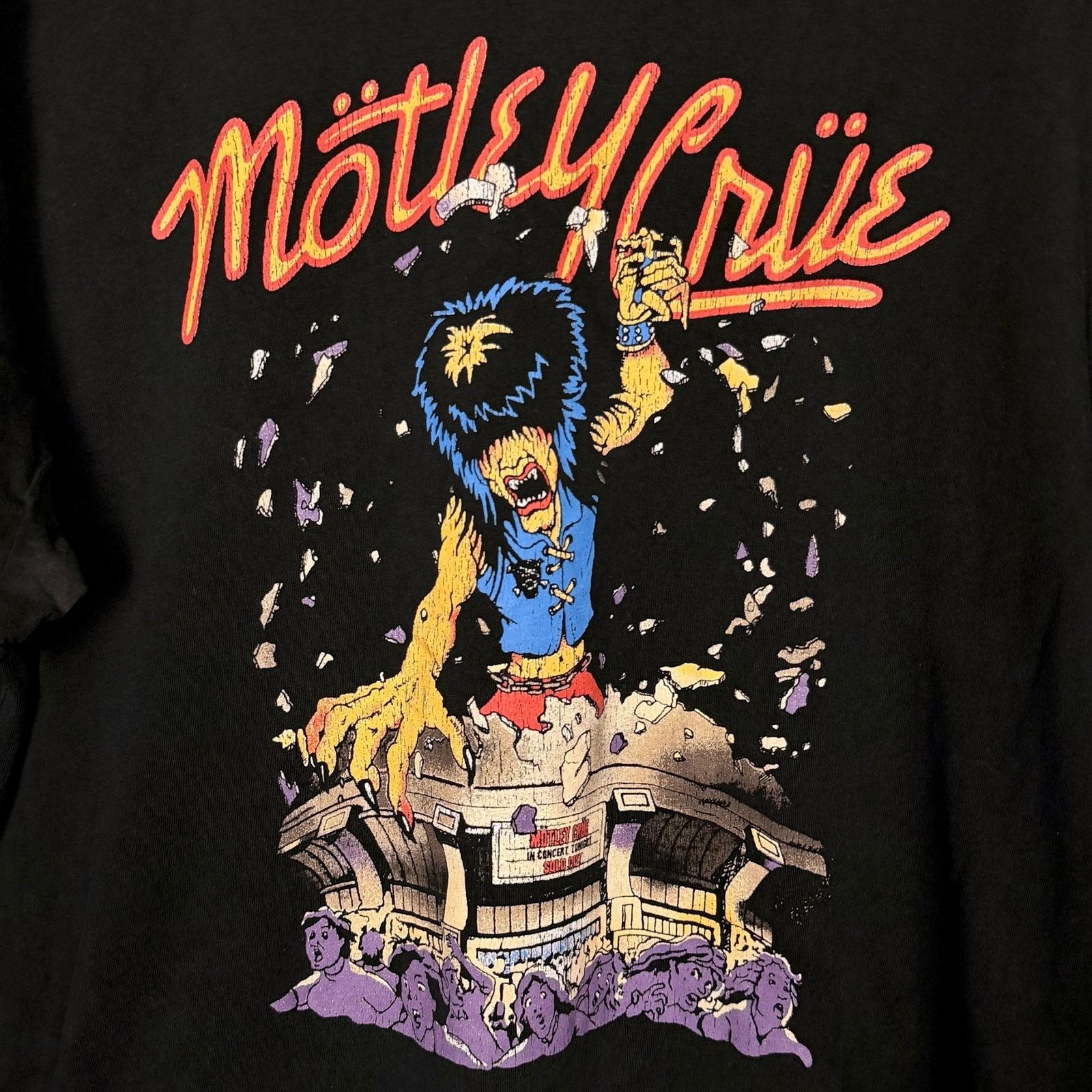 Other Motley Crue Allister King Kong Men's XL Black T-Shirt Band Size US XL / EU 56 / 4 - 2 Thumbnail