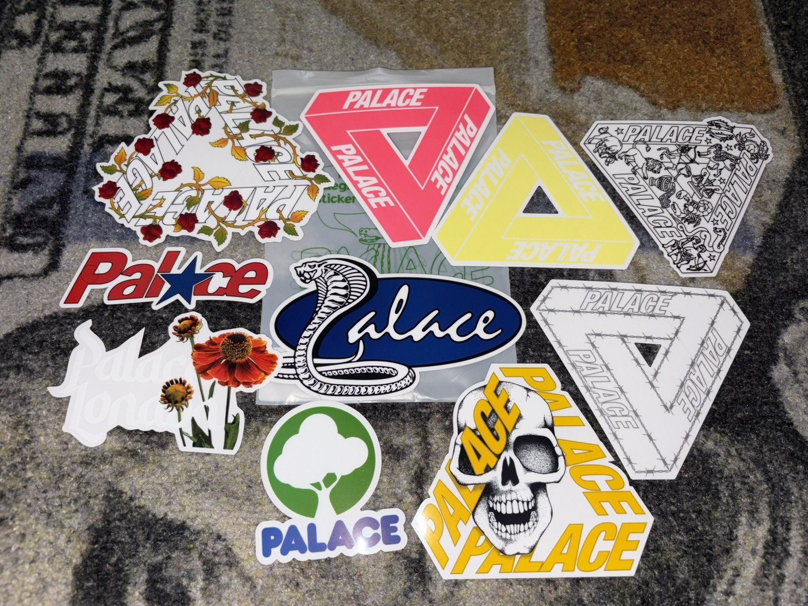 Palace Palace Summer 2025 Sticker Pack | Grailed