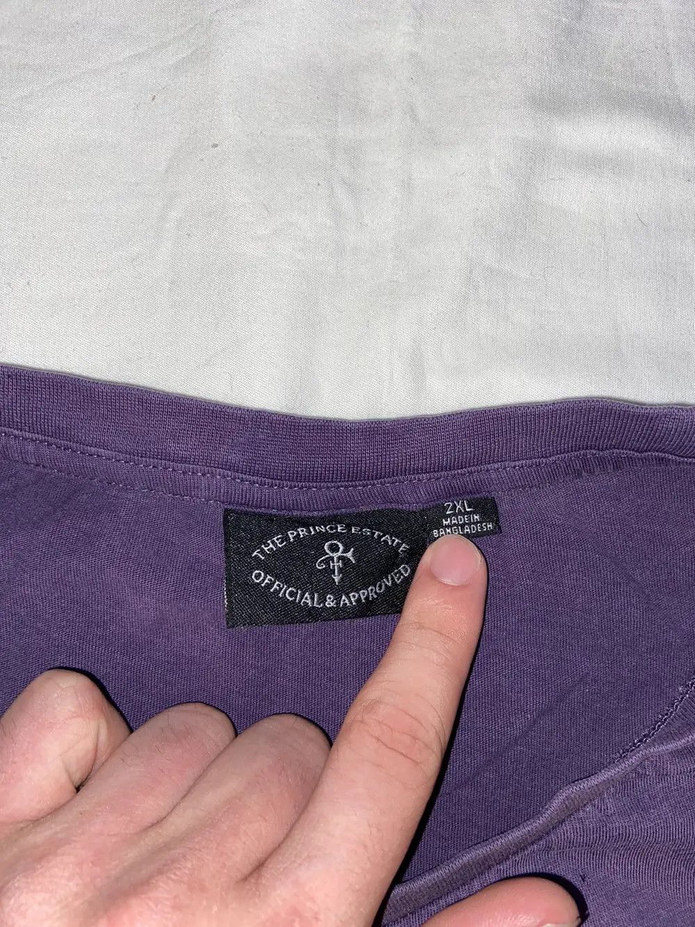 Prince RARE VINTAGE PRINCE PURPLE RAIN ROCK TEE Y2K BAND T SHIRT Size US XXL / EU 58 / 5 - 12 Thumbnail
