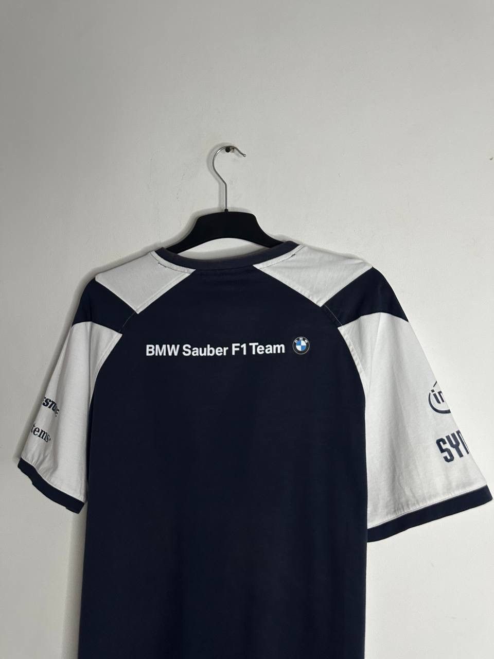 BMW BMW Sauber F1 Team Petronas Racing Shirt Navy White Size XL Size US XL / EU 56 / 4 - 7 Thumbnail