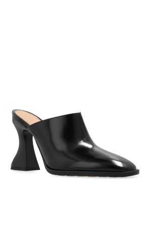 Bottega Veneta o1n1vont1125 Cha-Cha Mules in Black Size US 12 / IT 42 - 2 Thumbnail