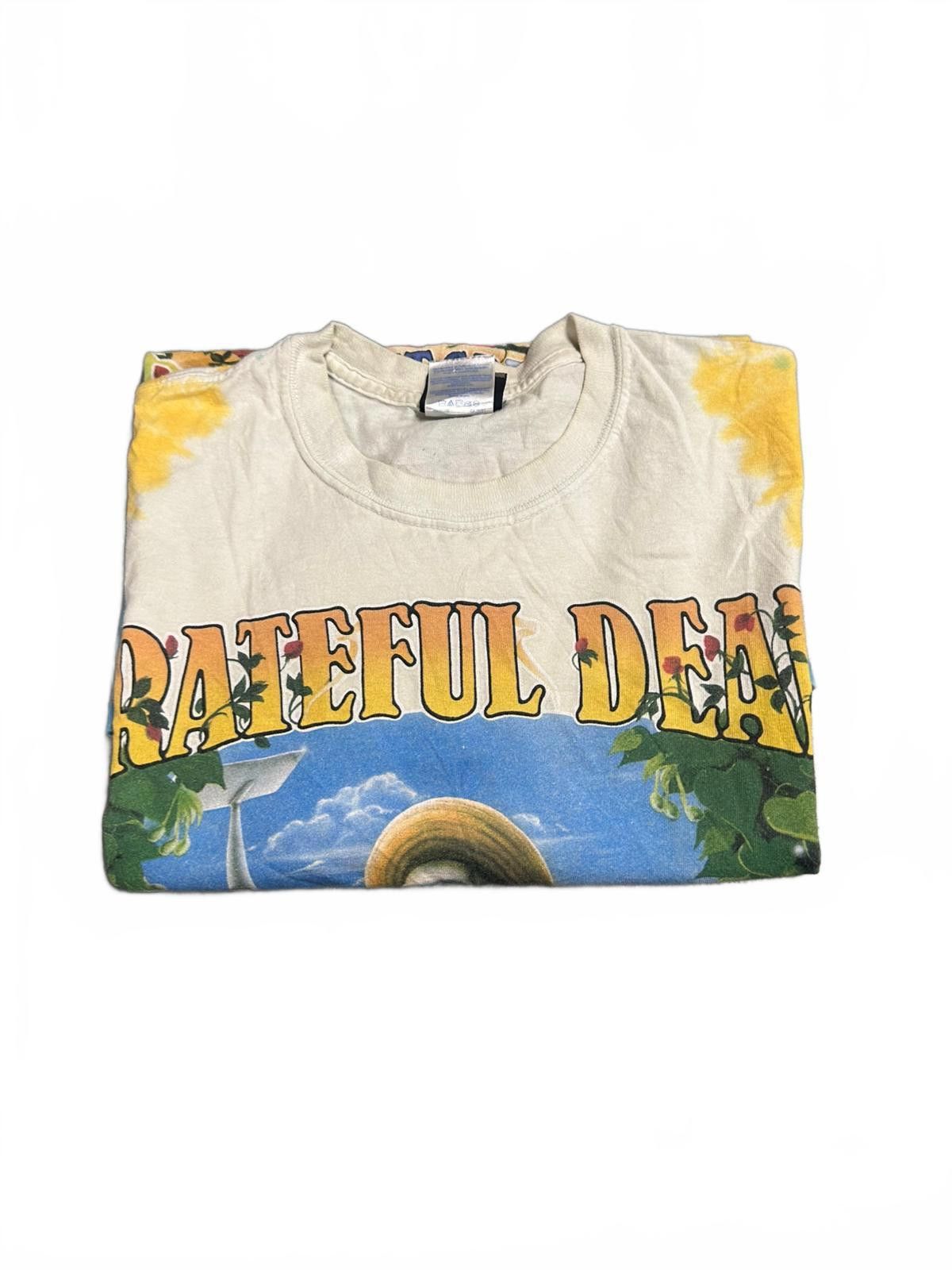 Liquid Blue Grateful Dead Tie-Dye T-Shirt - Keep It Green Design Size US M / EU 48-50 / 2 - 6 Thumbnail