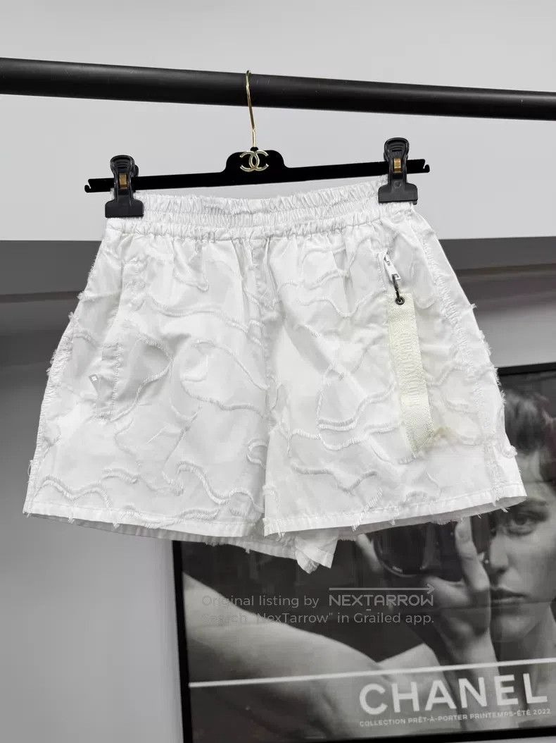 Dior Dior White tassel shorts Size 42" / US 20 - 1 Thumbnail