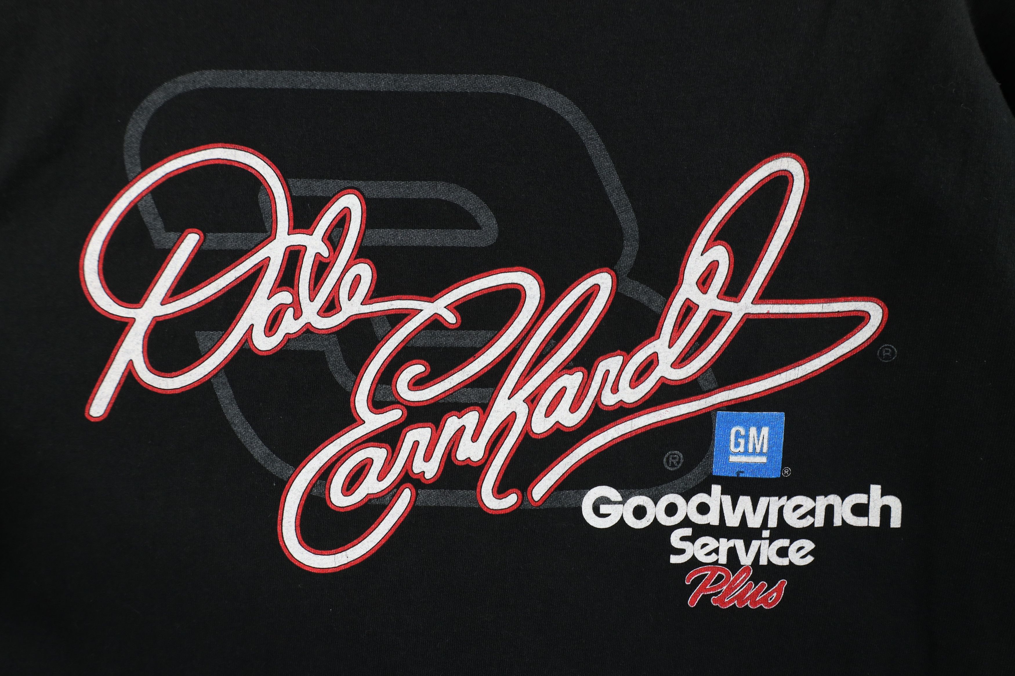 Vintage Vintage Y2K 2000 NASCAR Earnhardt Racing T-Shirt Black USA Size US L / EU 52-54 / 3 - 12 Thumbnail