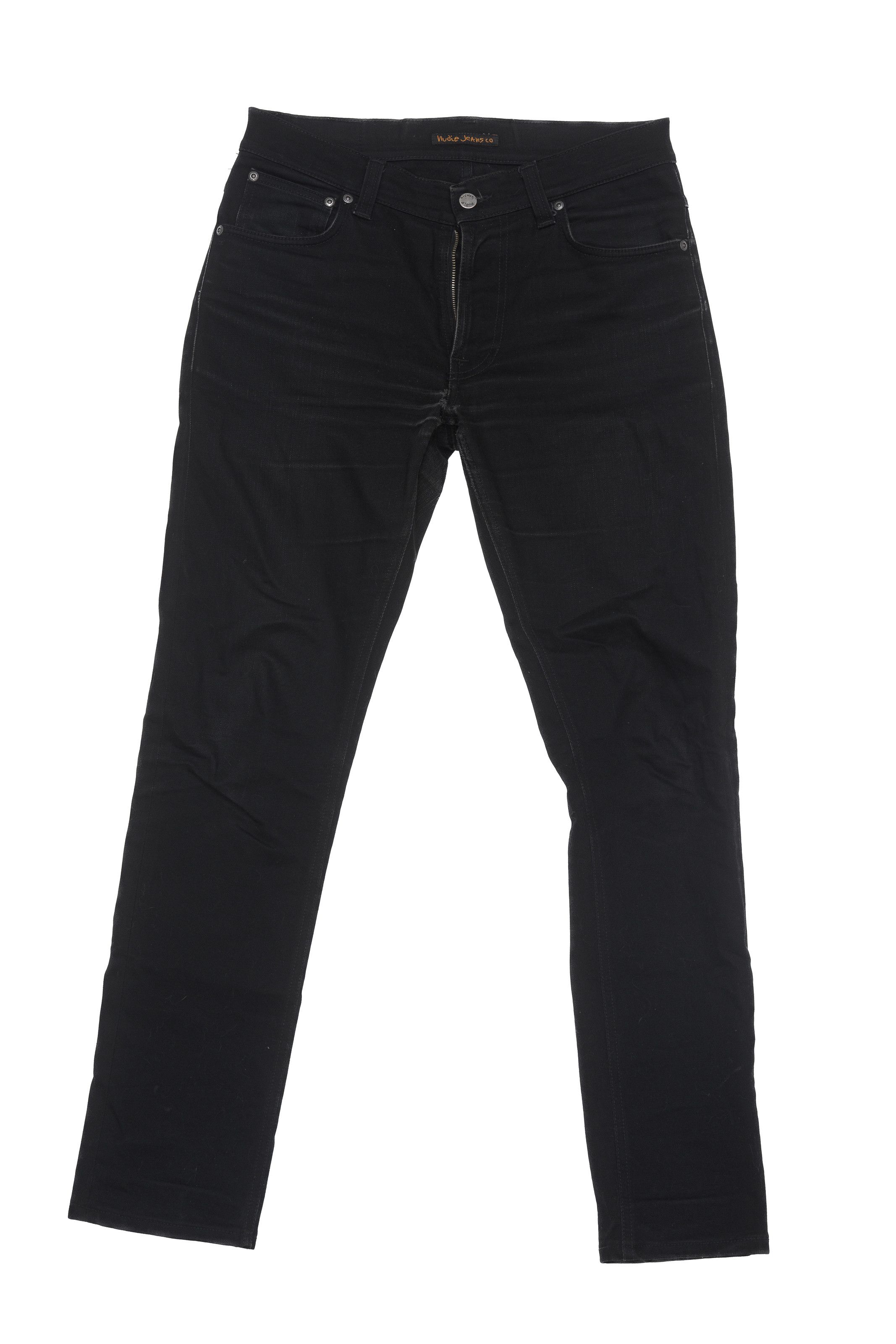 Nudie Jeans Nudie Jeans Slim Tapered Faded Black Denim 32x34 Size US 32 / EU 48 - 1 Thumbnail