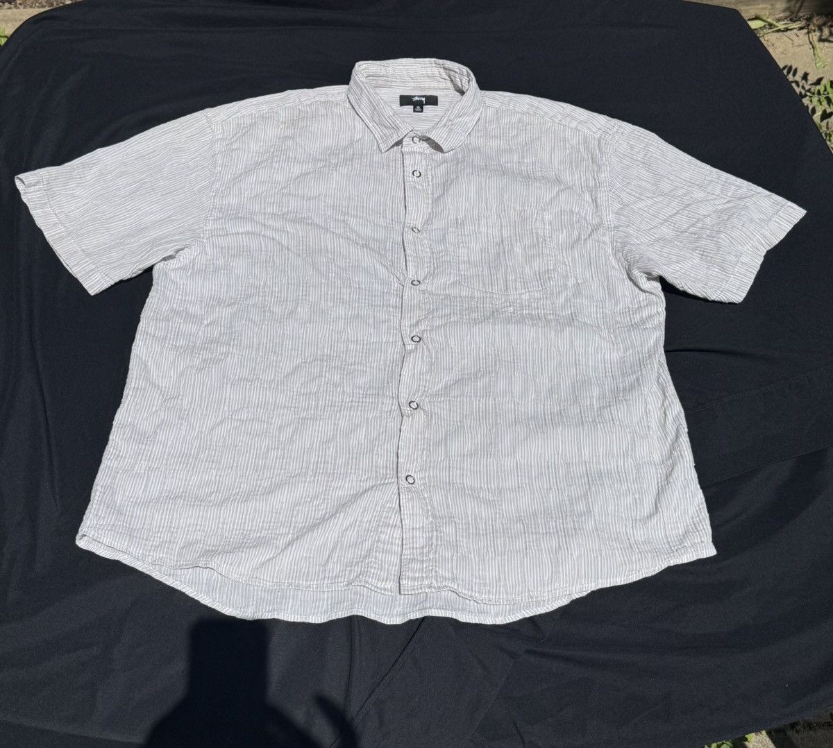 トップス STUSSY WRINKLY COTTON GAUZE SHIRT 楽天市場】ステューシー STUSSY シャツ 半袖 メンズ Wrinkly