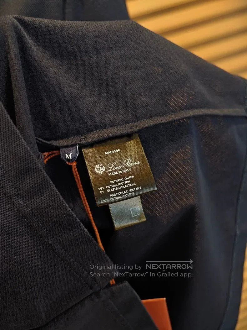 Loro Piana Loro Piana Zip Regatta Men's Polo. Size US M / EU 48-50 / 2 - 4 Thumbnail