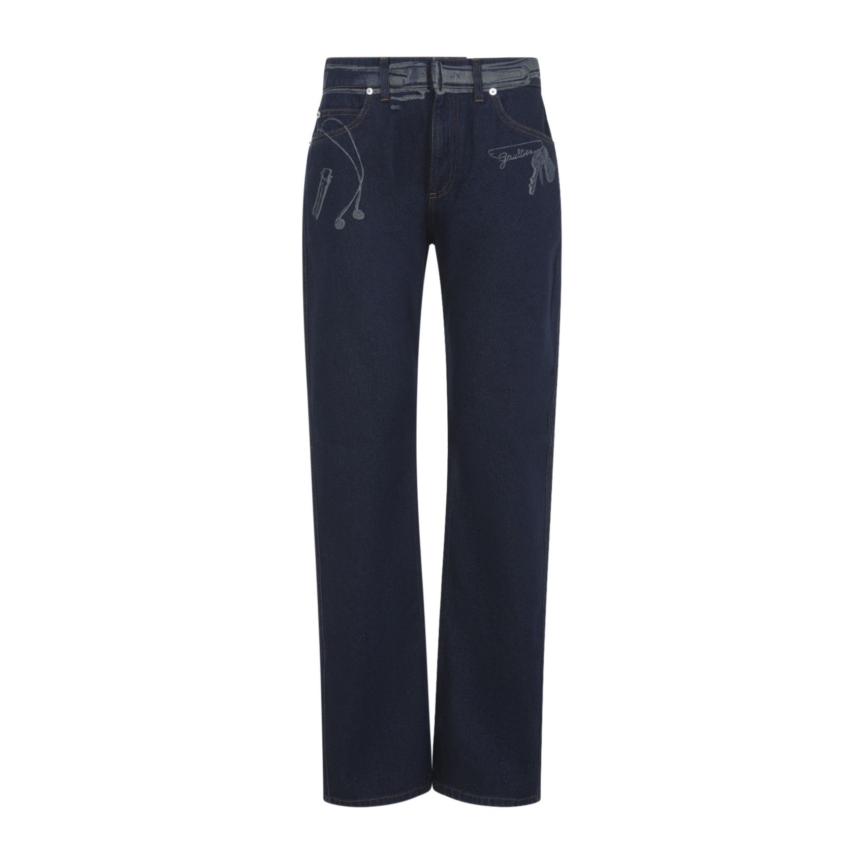 Jean Paul Gaultier Cotton Jeans