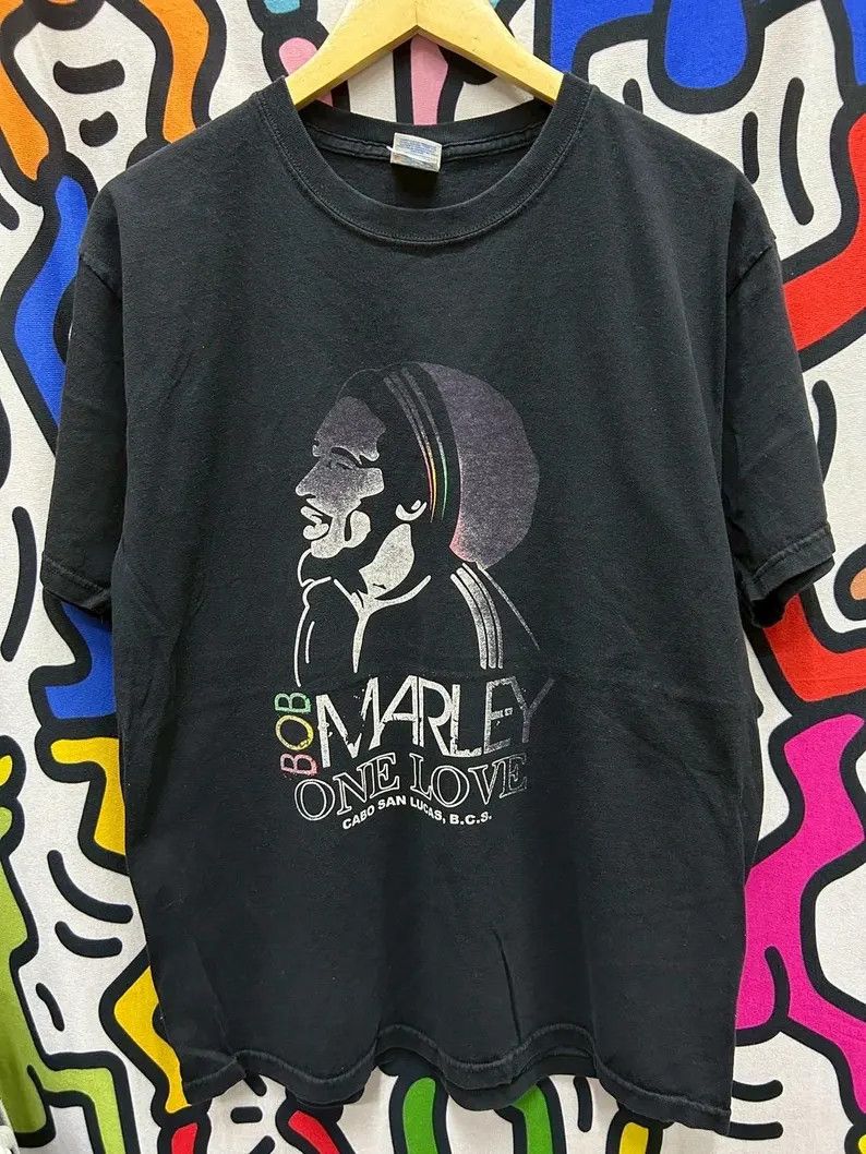 Vintage Vintage 2000s Bob Marley tshirt size L Size US L / EU 52-54 / 3 - 2 Thumbnail