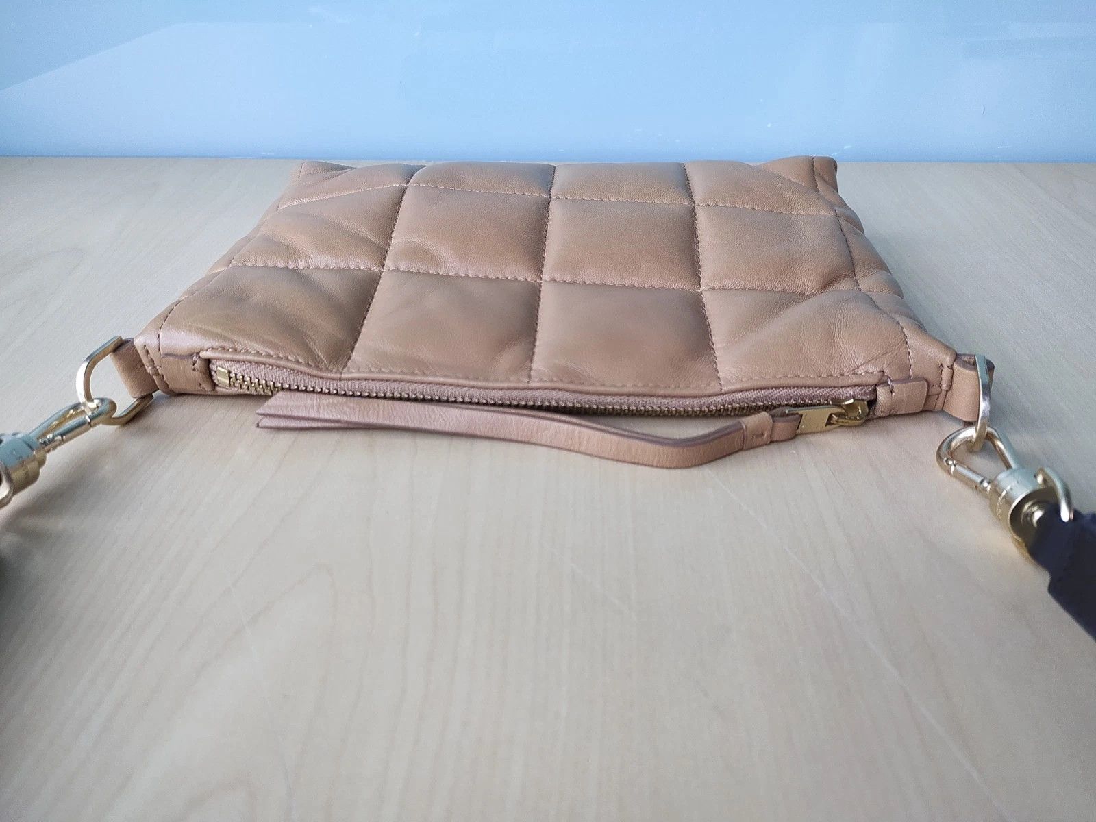 Allsaints ALLSAINTS Eve Leather Quilted Crossbody Bag FTP - 8020 Size ONE SIZE - 10 Thumbnail