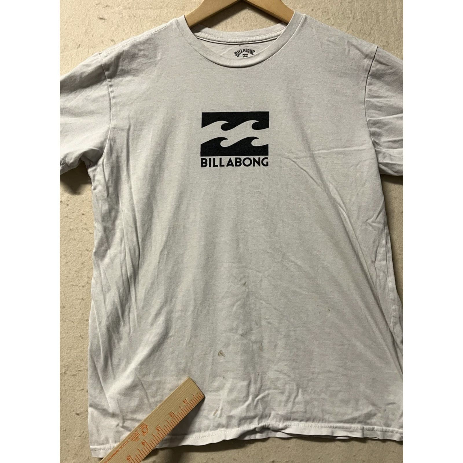 Billabong Billabong T Shirt Boys Large White 100% Cotton Crew Neck Logo Surf Teens L Size US L / EU 52-54 / 3 - 6 Thumbnail