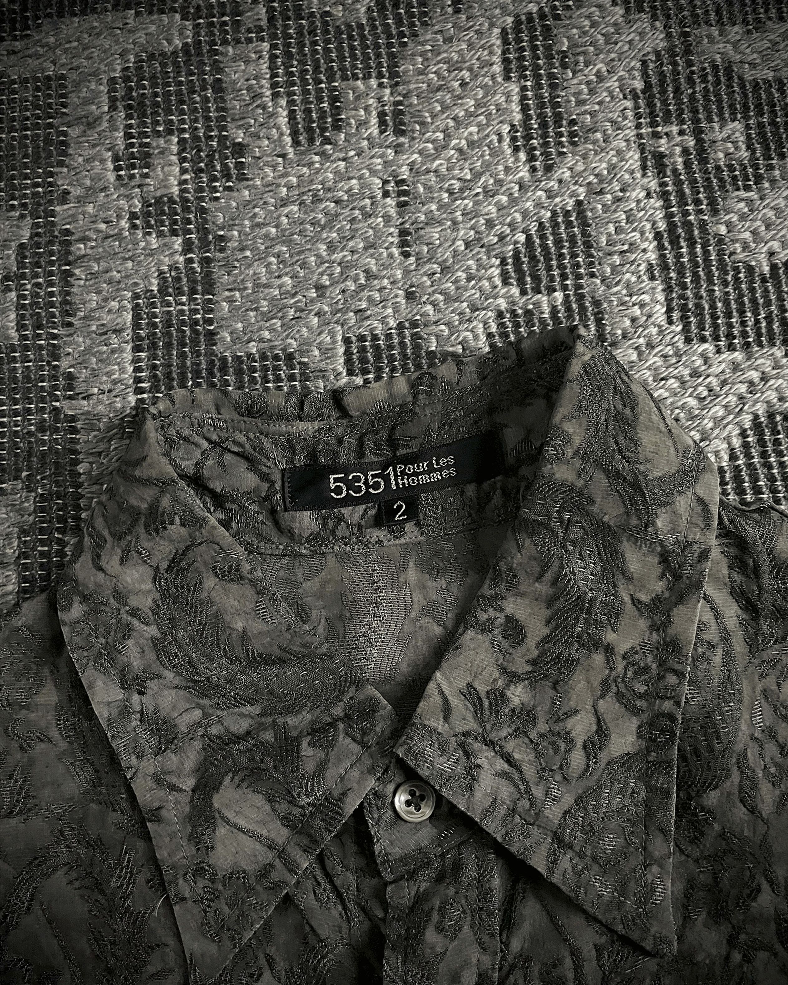 5351 POUR LES HOMMES 5351 Pour Les Tribal Embroidery Shirt Size US M / EU 48-50 / 2 - 6 Thumbnail