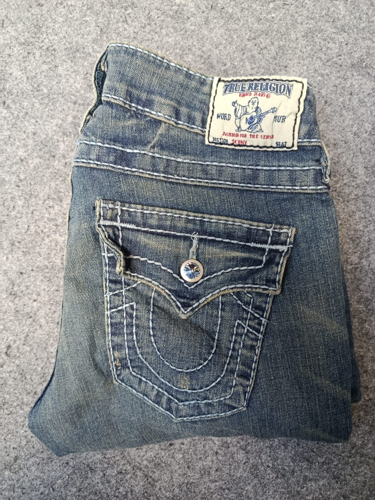 True Religion TRUE RELIGIONS SECTION SKINNY Size 26" / US 2 / IT 38 - 1 Thumbnail