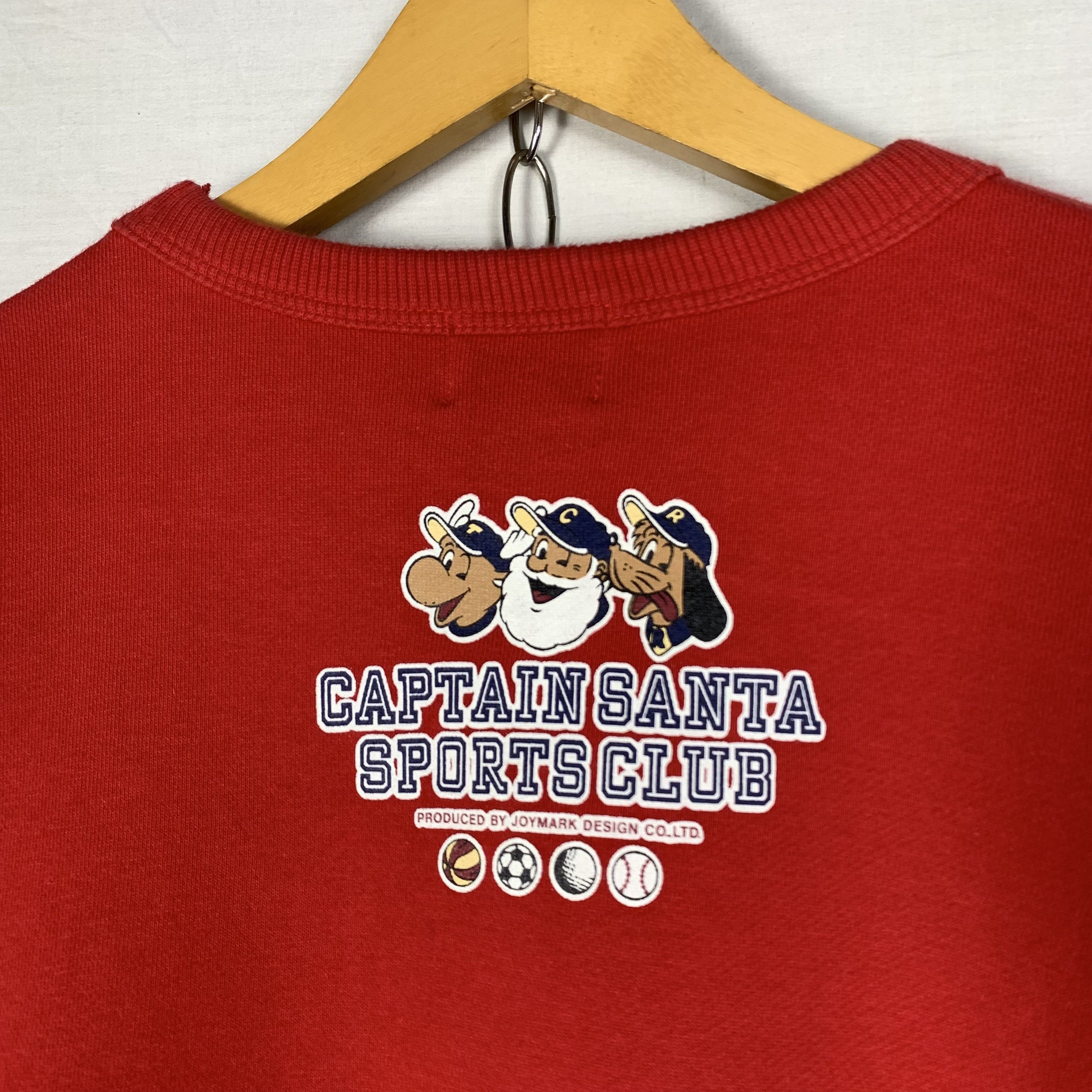 Cartoon Network Vintage Captain Santa Sweatshirt Crewneck Size US M / EU 48-50 / 2 - 4 Thumbnail