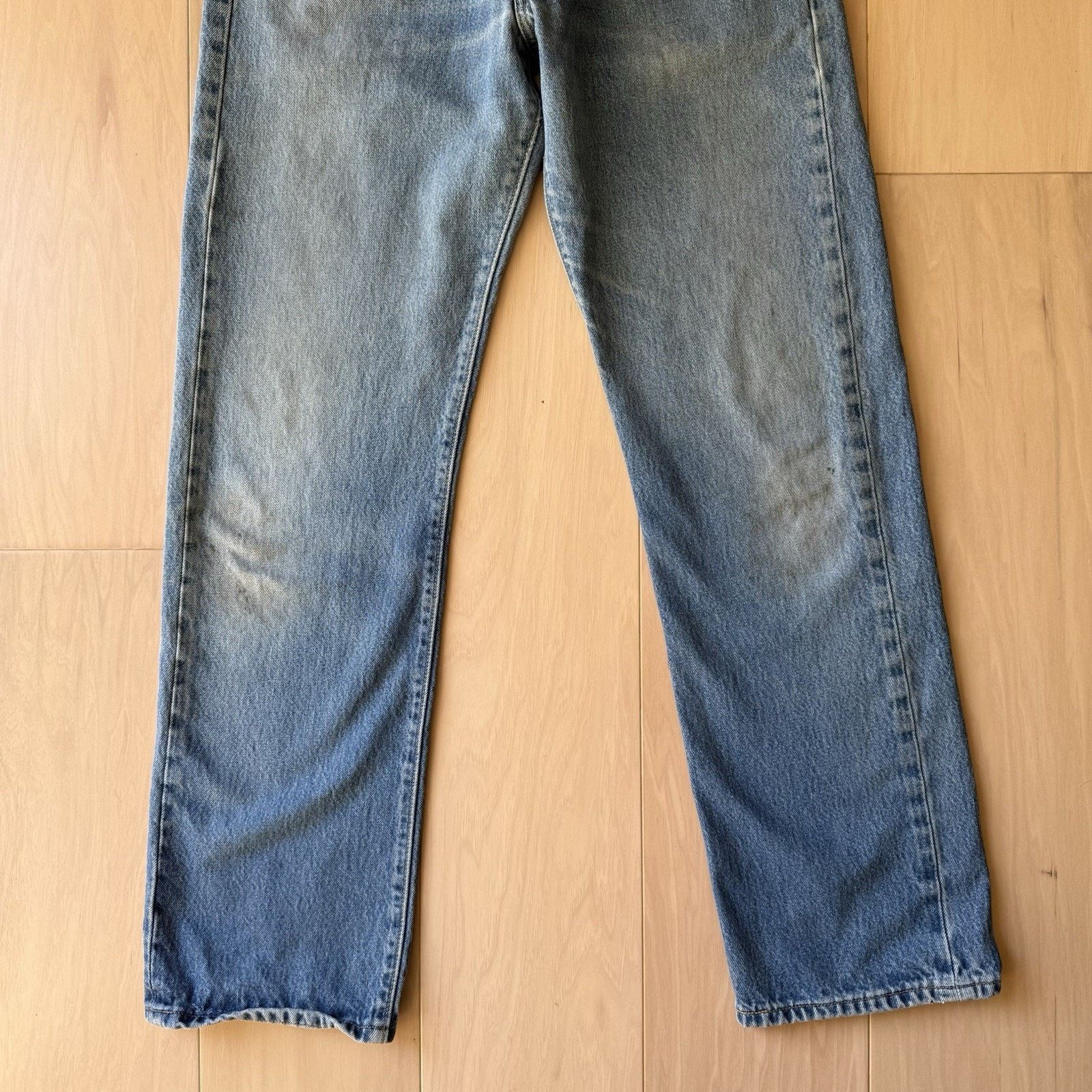 Levi's × Vintage Vintage Levis 501 Jeans 32 Blue Straight Leg Denim Size US 32 / EU 48 - 4 Thumbnail