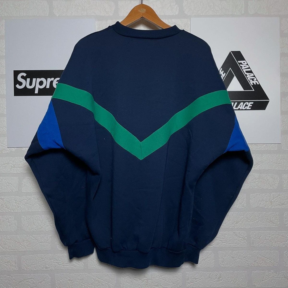 Adidas × Vintage Rare Vintage Sweatshirt Adidas 3 Stripes. Size US L / EU 52-54 / 3 - 2 Thumbnail