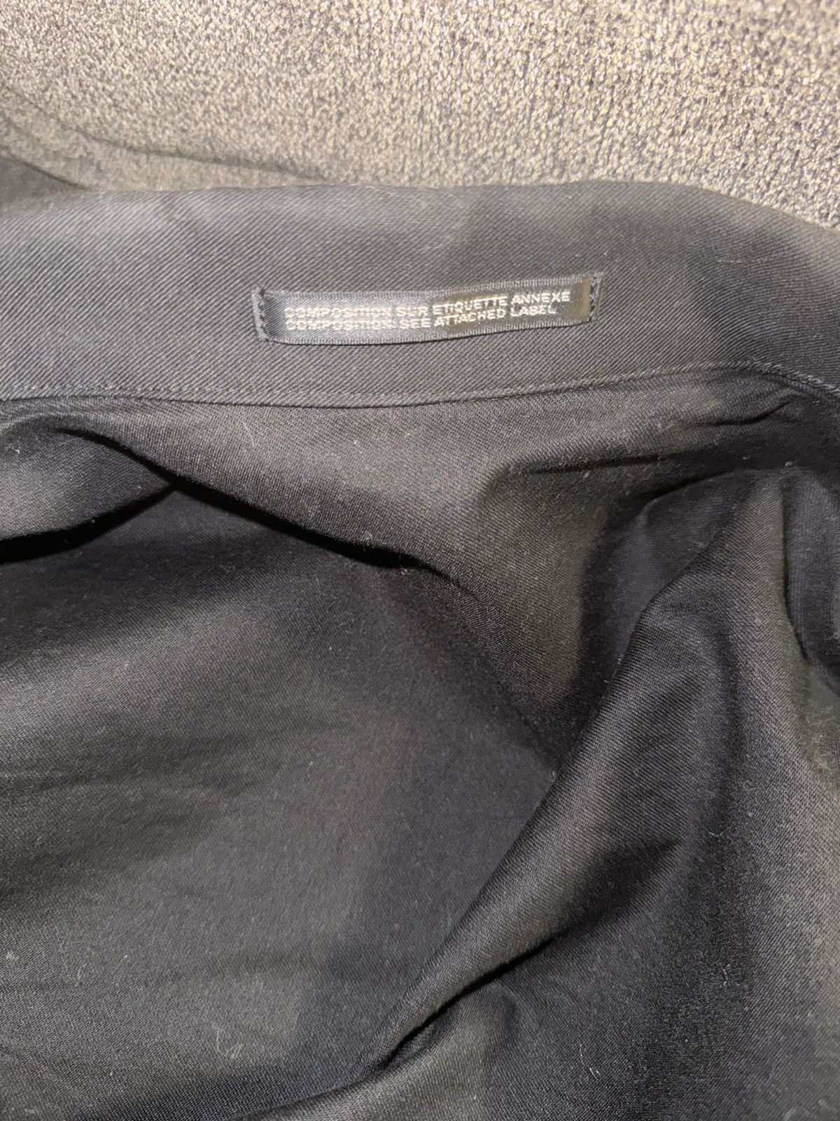 Yohji Yamamoto Yohji Yamamoto Black Zip Jacket Size US M / EU 48-50 / 2 - 4 Thumbnail